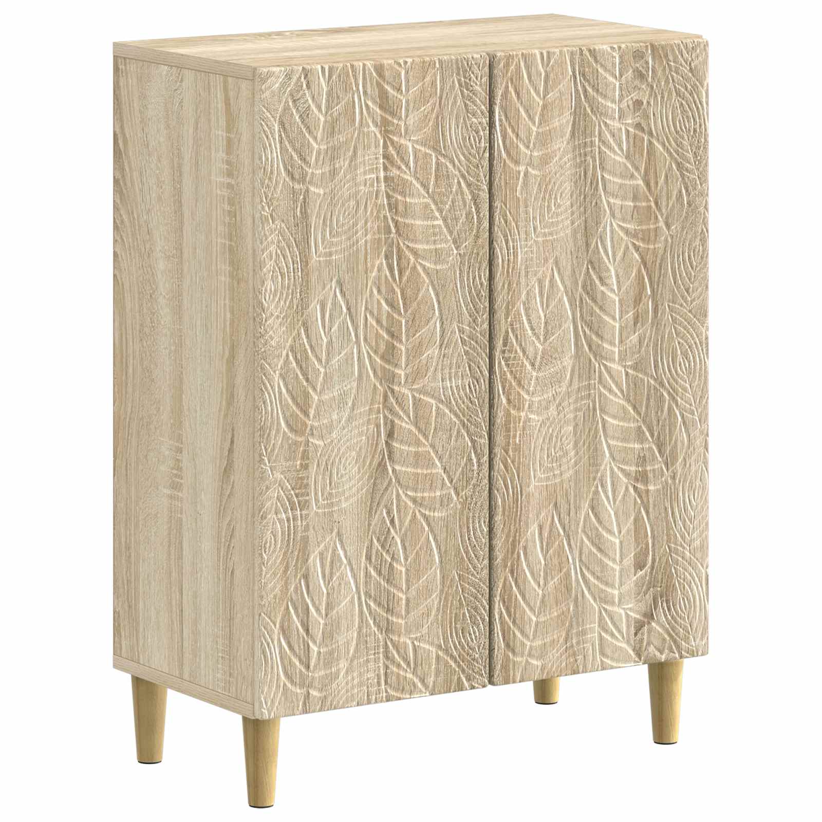 2-delige Badkamerkast Set DELFT Sonoma Eiken Bewerkt hout is nu te koop bij PeponiXL, paradijselijk wonen!