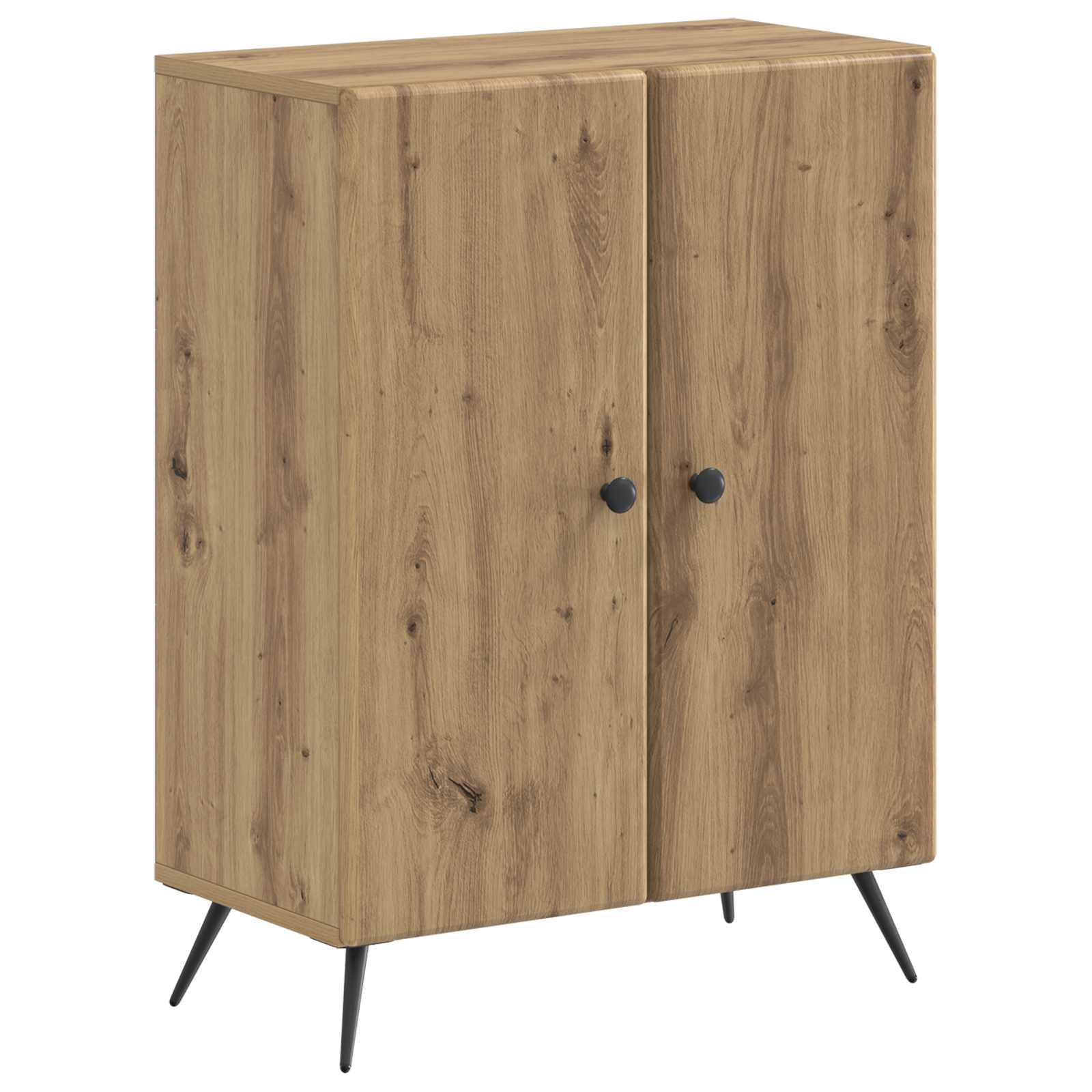 2-delige Badkamerkast Set BREDA Artisanaal eiken Bewerkt hout is nu te koop bij PeponiXL, paradijselijk wonen!