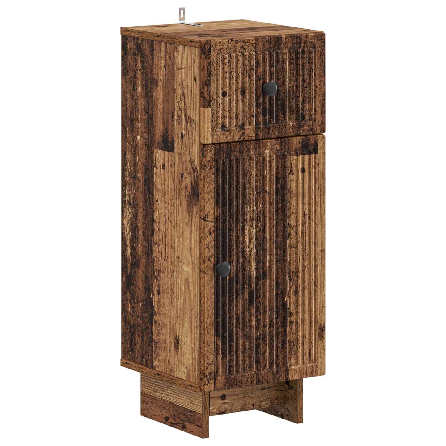 2-delige Badkamerkast Set EDE Oud hout Bewerkt hout is nu te koop bij PeponiXL, paradijselijk wonen!