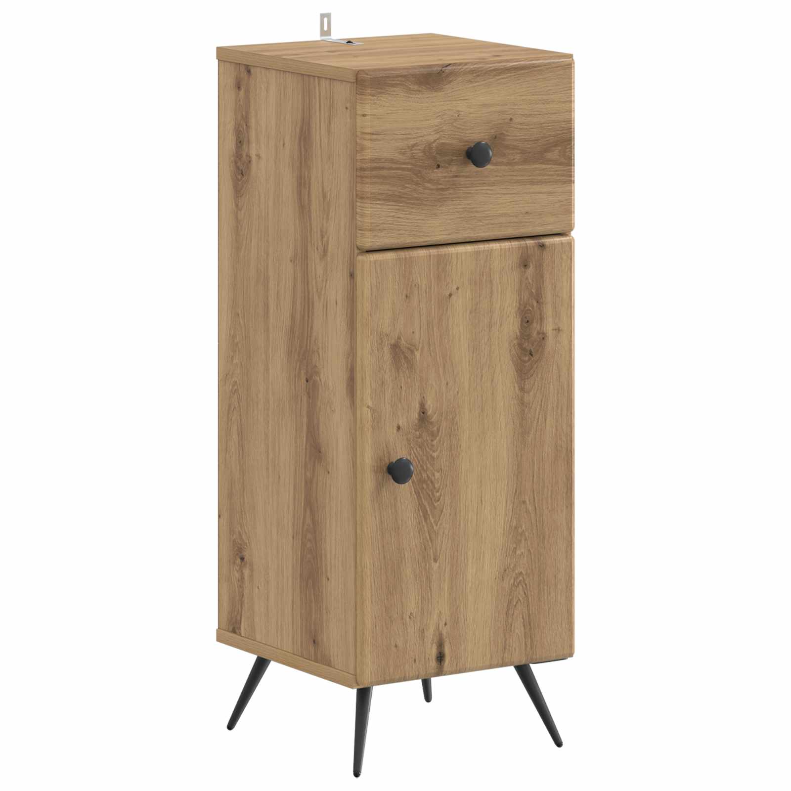 2-delige Badkamerkast Set BREDA Artisanaal eiken Bewerkt hout is nu te koop bij PeponiXL, paradijselijk wonen!