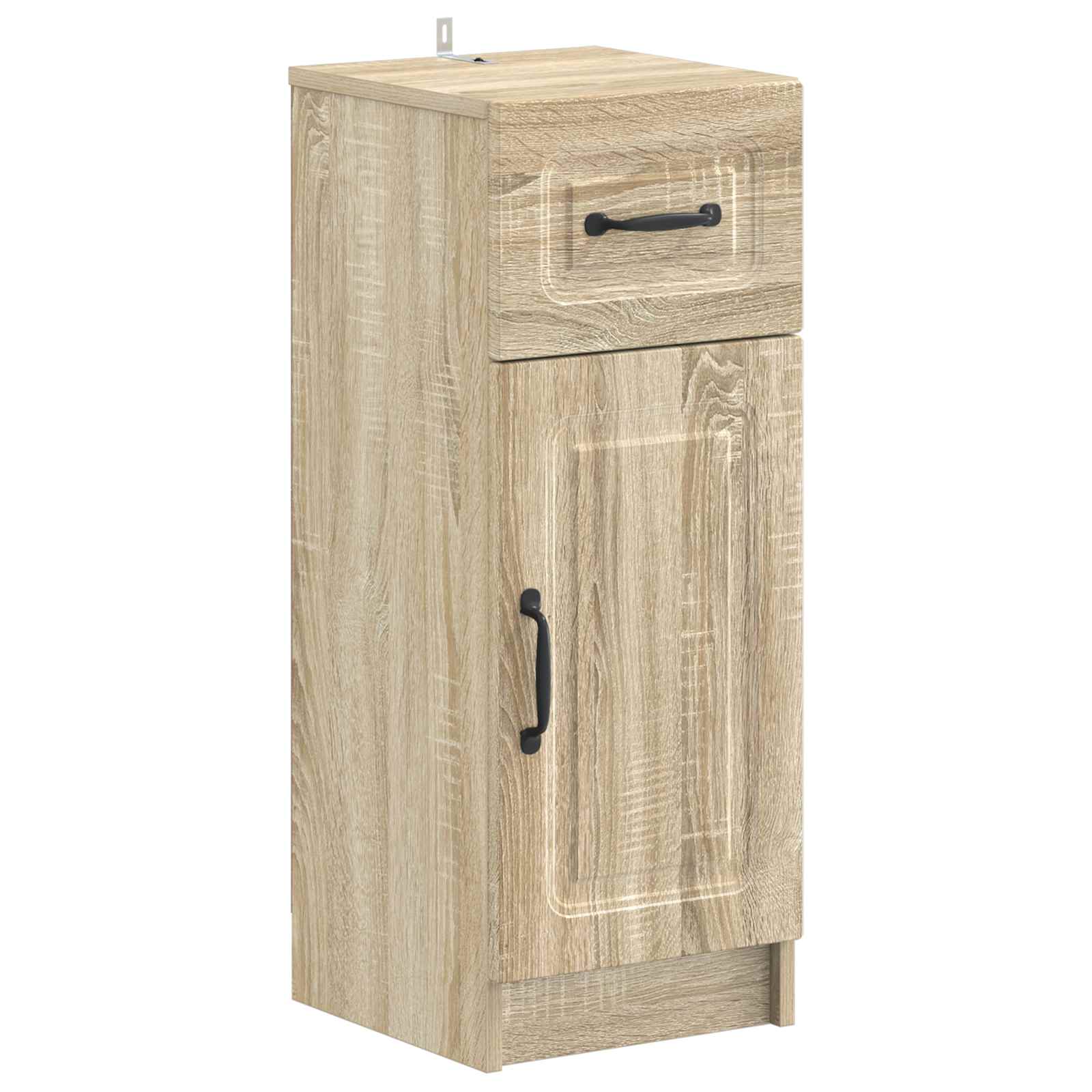 2-delige Badkamerkast Set UTRECHT Sonoma Eiken Bewerkt hout is nu te koop bij PeponiXL, paradijselijk wonen!