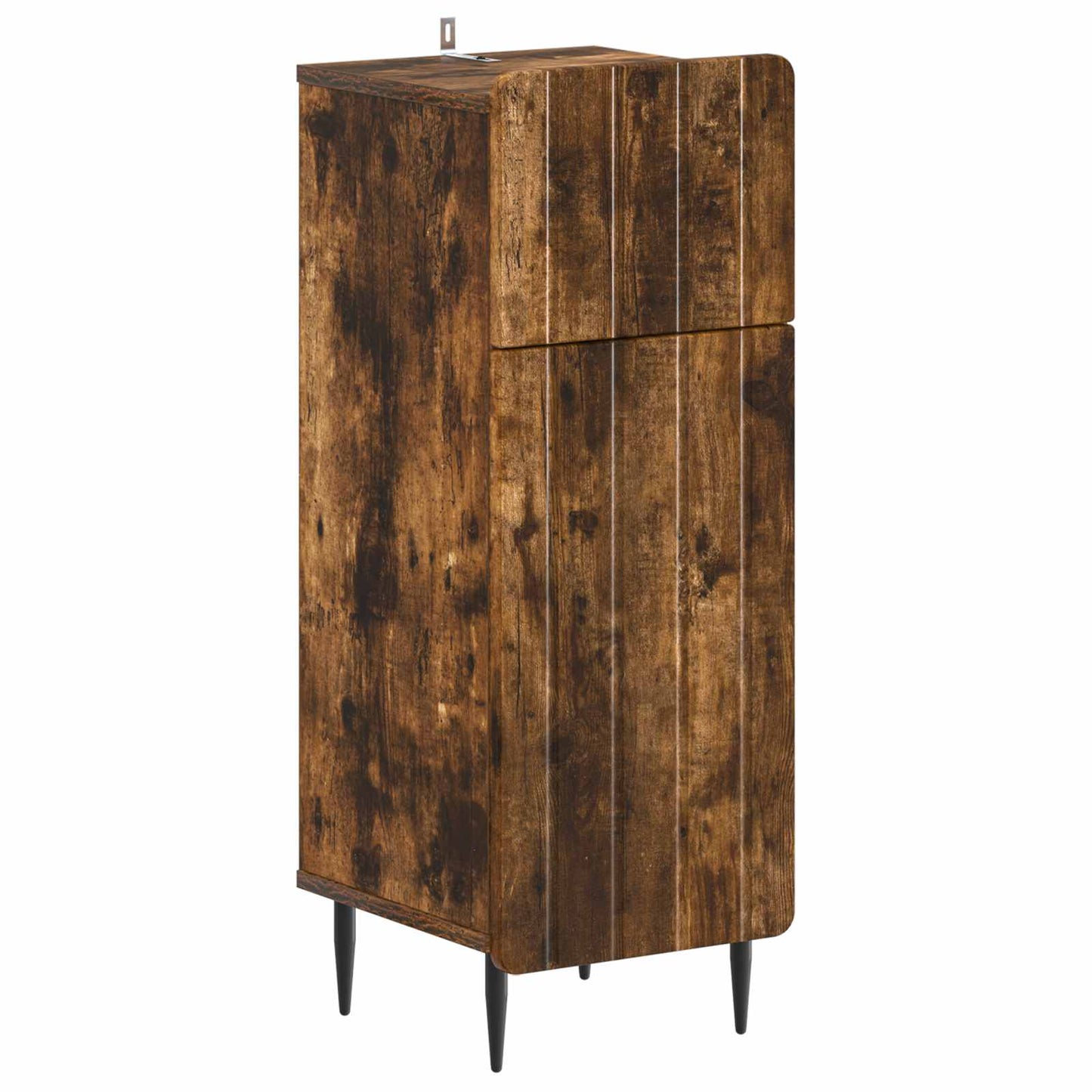 3-delige badkamerkast set ZWOLLE Gerookt eiken Bewerkt hout is nu te koop bij PeponiXL, paradijselijk wonen!