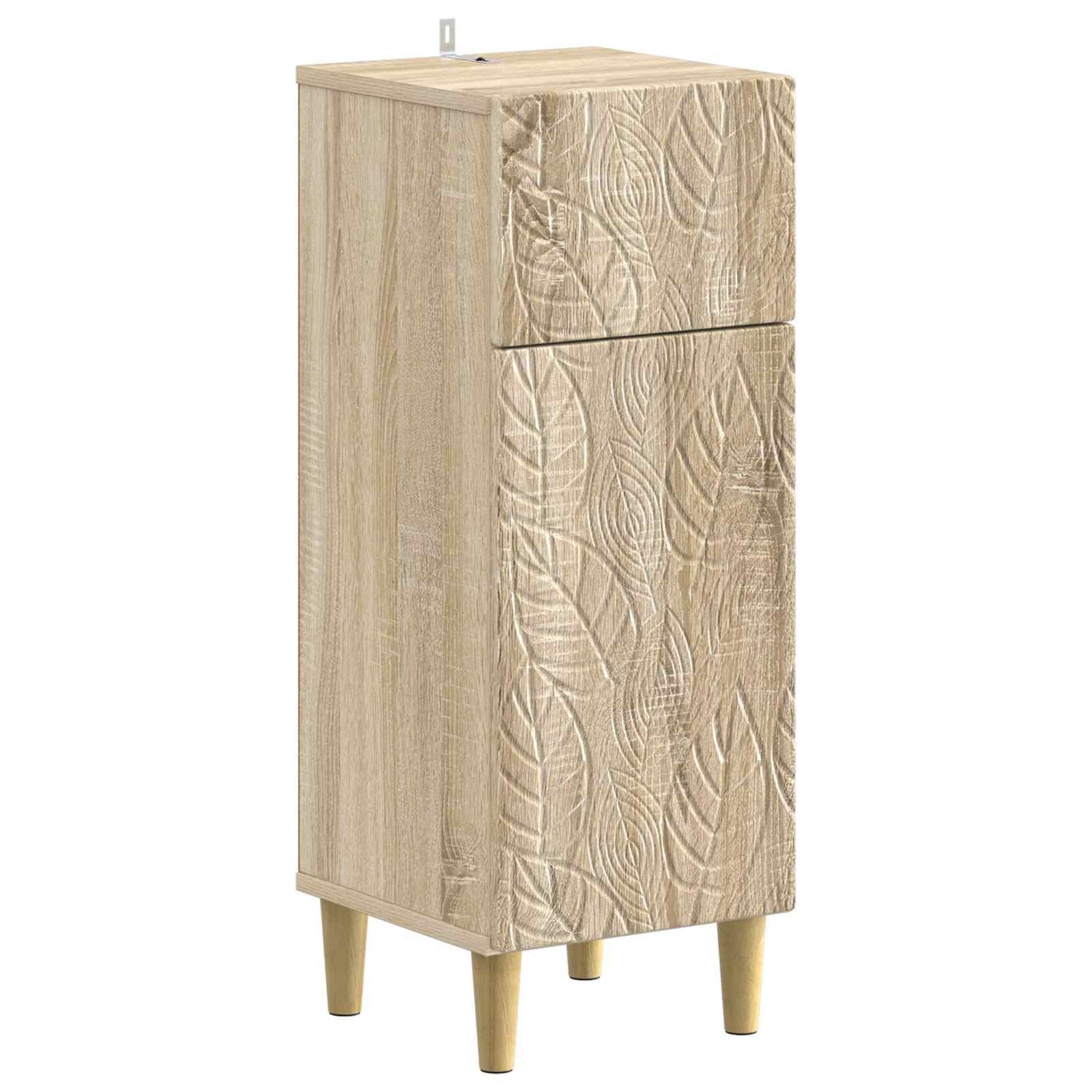 3-delige badkamerkast set DELFT Sonoma Eiken Bewerkt hout is nu te koop bij PeponiXL, paradijselijk wonen!