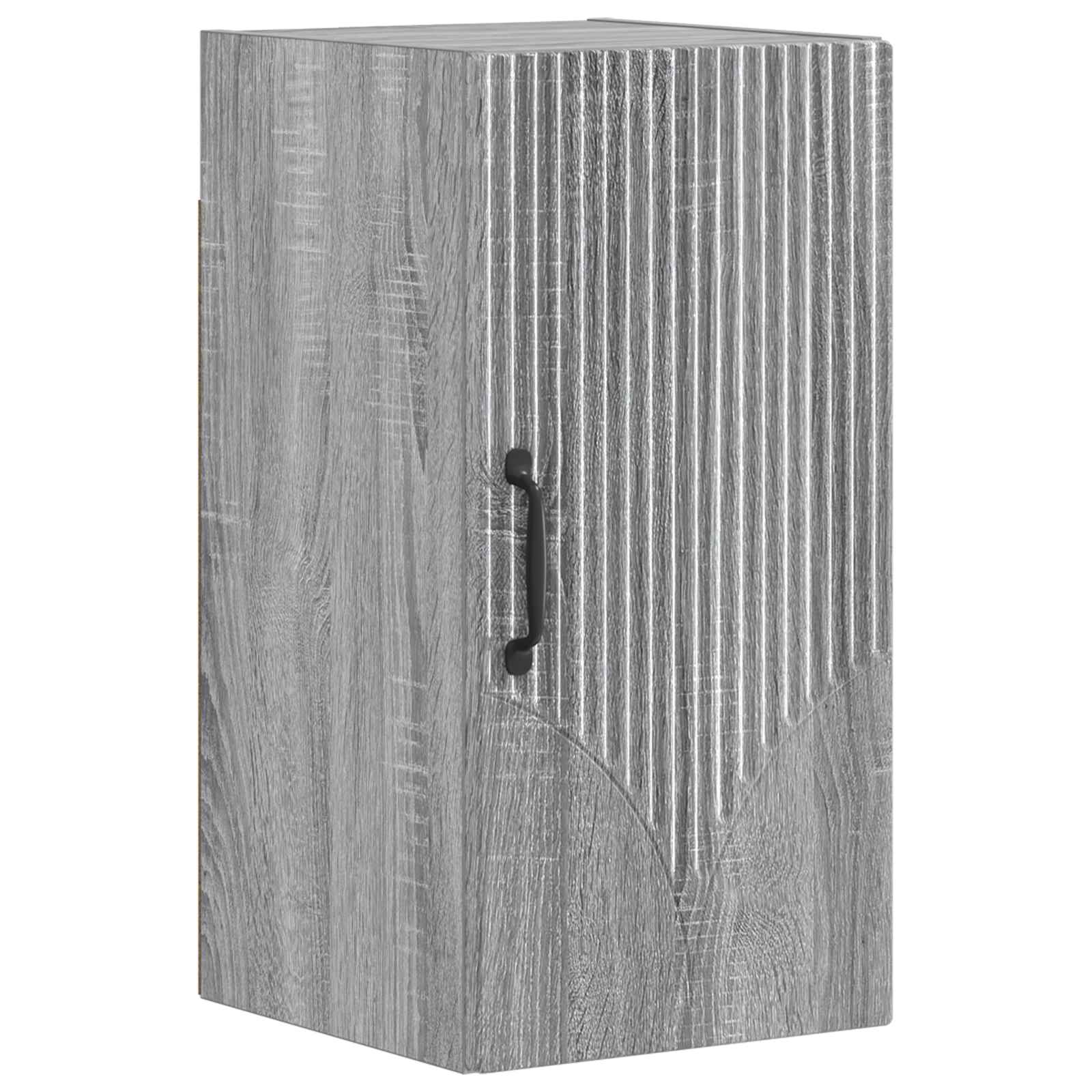 3-delige badkamerkast set HOORN Grijs Sonoma Bewerkt hout is nu te koop bij PeponiXL, paradijselijk wonen!