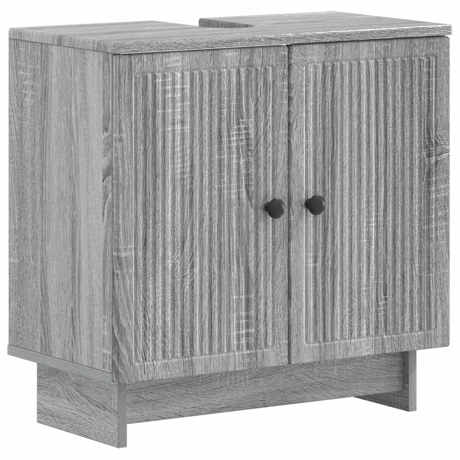3-delige badkamerkast set EDE Bewerkt hout is nu te koop bij PeponiXL, paradijselijk wonen!