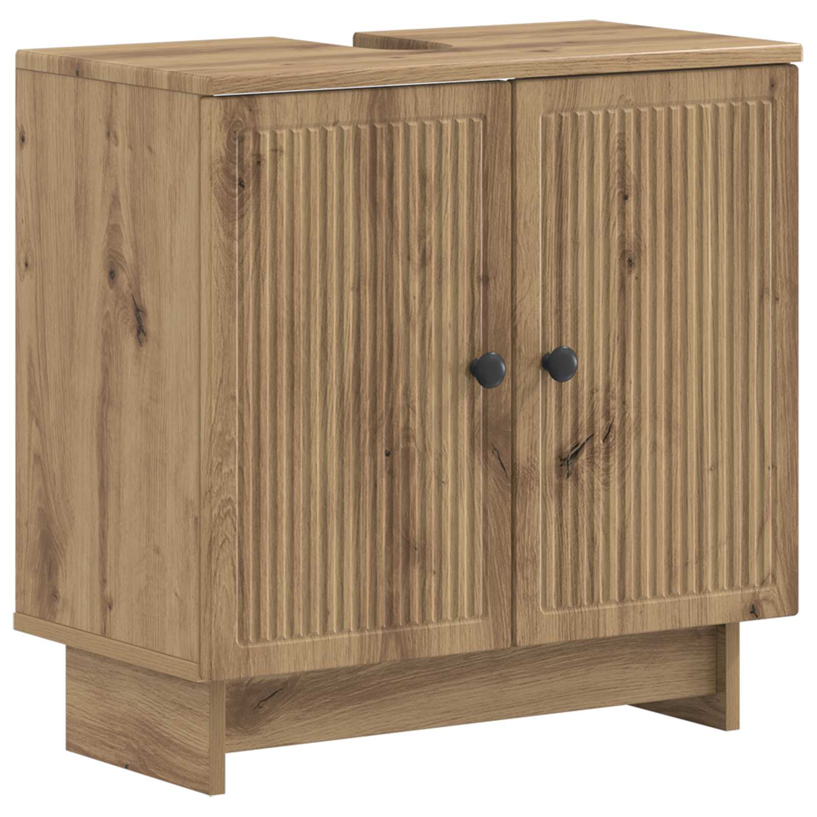 3-delige badkamerkast set EDE Bewerkt hout is nu te koop bij PeponiXL, paradijselijk wonen!