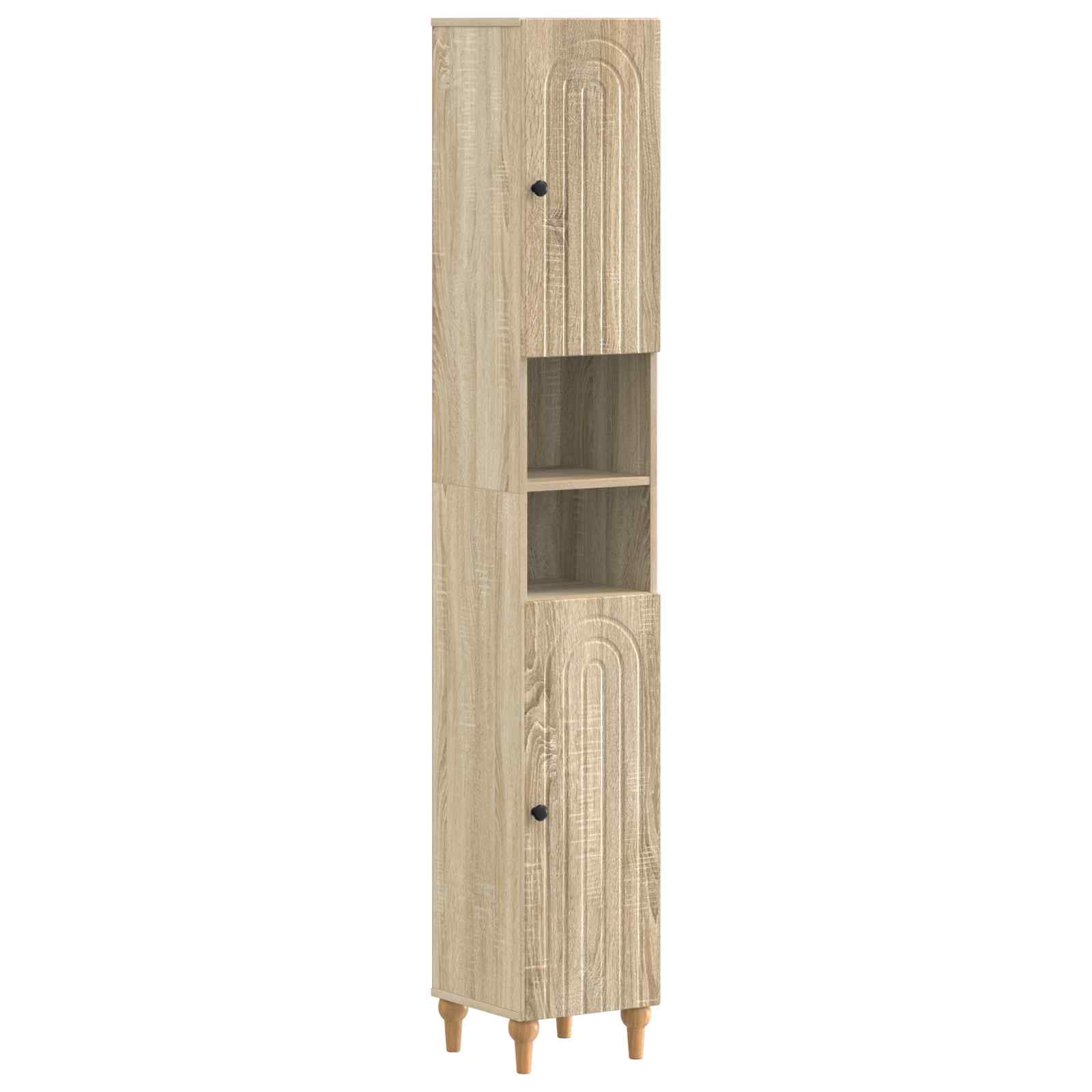 3-delige badkamerkast set ALKMAAR Bewerkt hout is nu te koop bij PeponiXL, paradijselijk wonen!