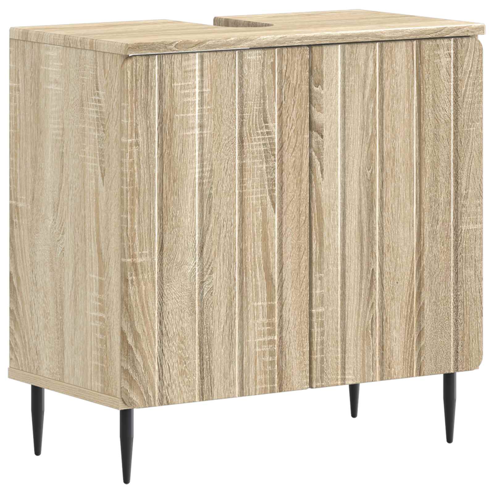 3-delige badkamerkast set ZWOLLE Bewerkt hout is nu te koop bij PeponiXL, paradijselijk wonen!