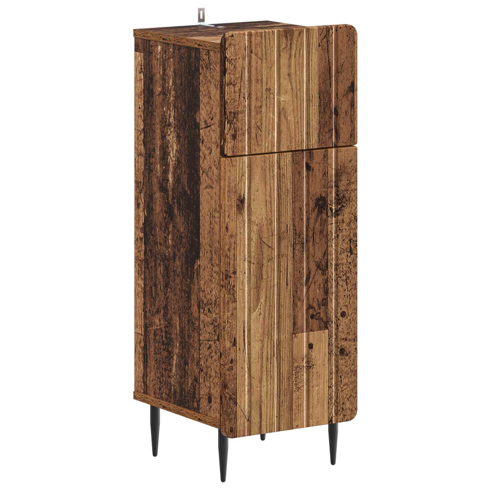 3-delige badkamerkast set ZWOLLE Bewerkt hout is nu te koop bij PeponiXL, paradijselijk wonen!