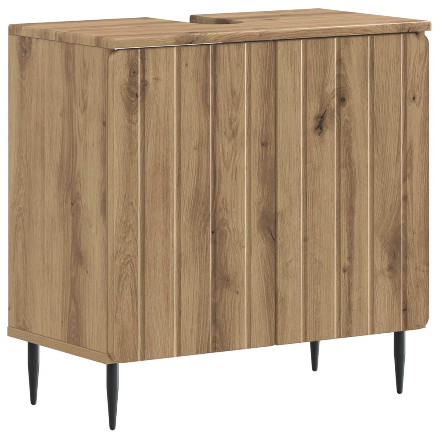 3-delige badkamerkast set ZWOLLE Bewerkt hout is nu te koop bij PeponiXL, paradijselijk wonen!
