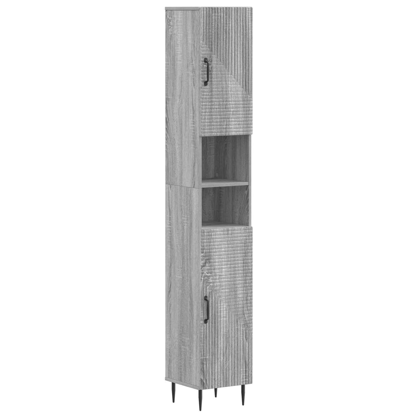 3-delige badkamerkast set HAARLEM Bewerkt hout is nu te koop bij PeponiXL, paradijselijk wonen!