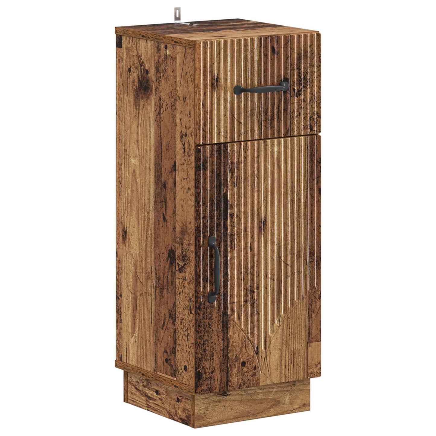 3-delige badkamerkast set HOORN Bewerkt hout is nu te koop bij PeponiXL, paradijselijk wonen!