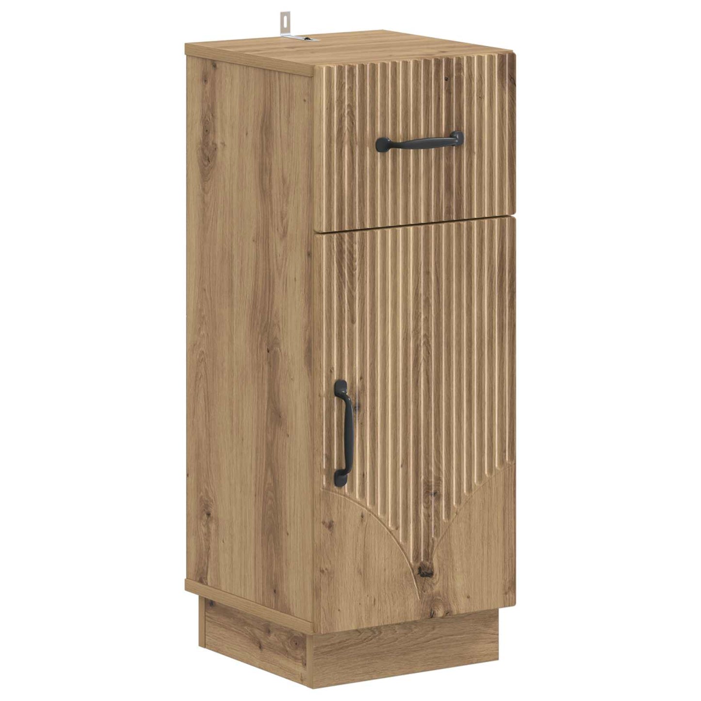3-delige badkamerkast set HOORN Bewerkt hout is nu te koop bij PeponiXL, paradijselijk wonen!