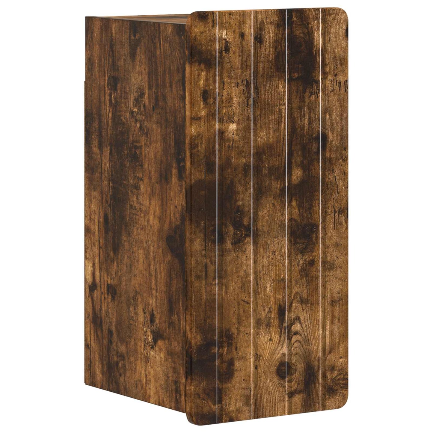 4-delige Badkamerkast Set ZWOLLE Gerookt eiken Bewerkt hout is nu te koop bij PeponiXL, paradijselijk wonen!