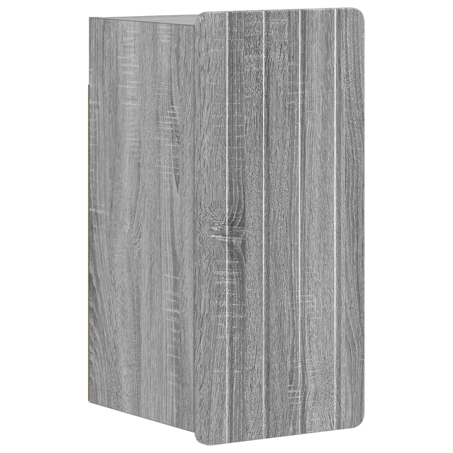 4-delige Badkamerkast Set ZWOLLE Grijs Sonoma Bewerkt hout is nu te koop bij PeponiXL, paradijselijk wonen!