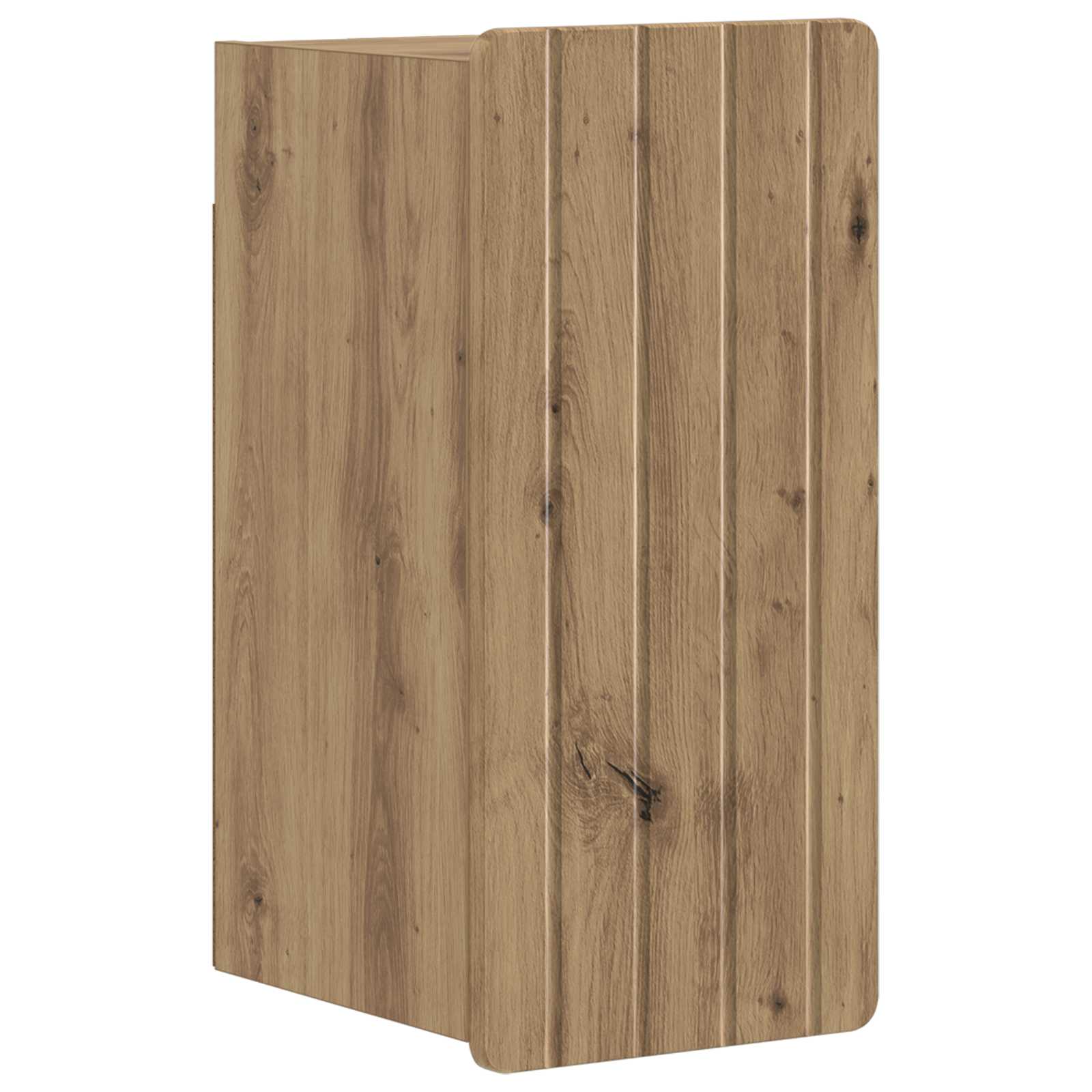 4-delige Badkamerkast Set ZWOLLE Artisanaal eiken Bewerkt hout is nu te koop bij PeponiXL, paradijselijk wonen!