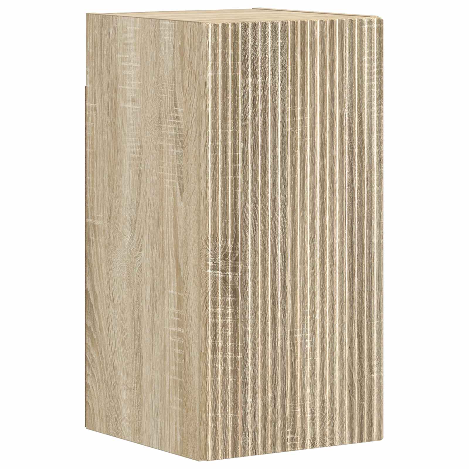 4-delige Badkamerkast Set ARNHEM Sonoma Eiken Bewerkt hout is nu te koop bij PeponiXL, paradijselijk wonen!