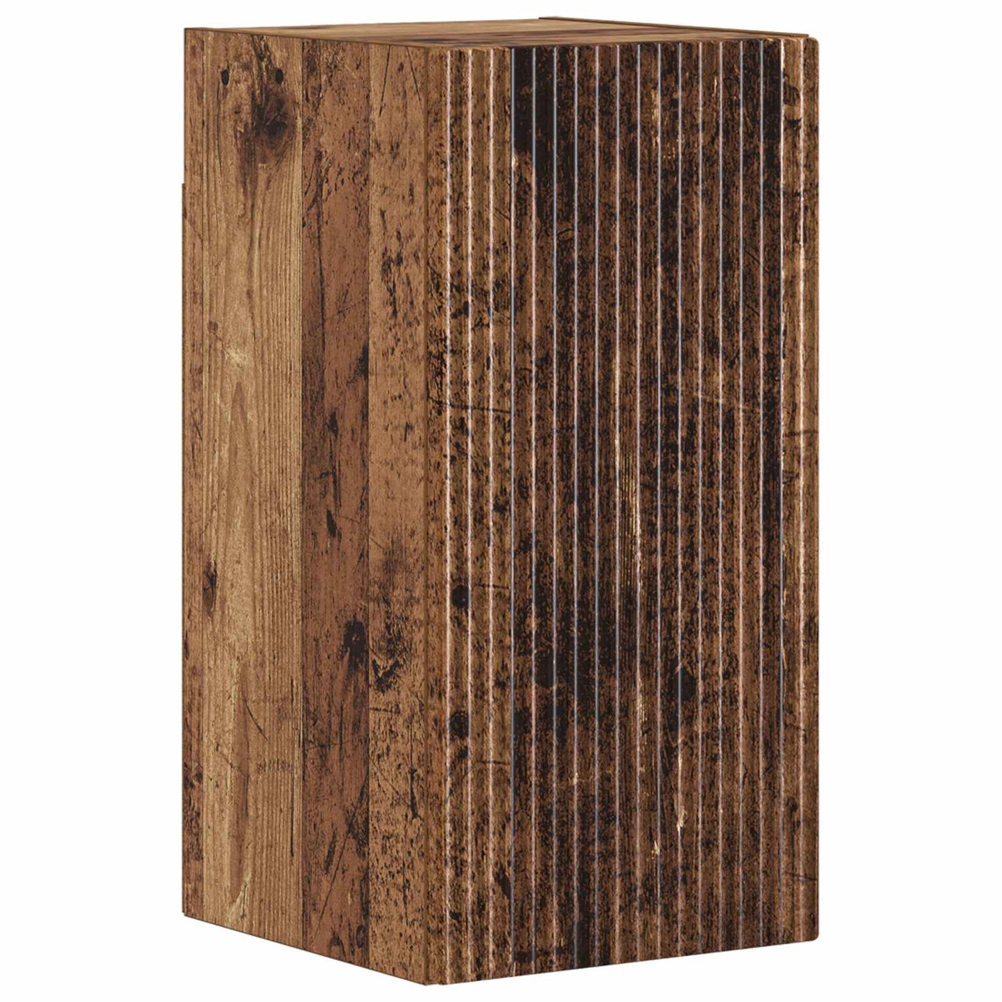 4-delige Badkamerkast Set ARNHEM Oud hout Bewerkt hout is nu te koop bij PeponiXL, paradijselijk wonen!