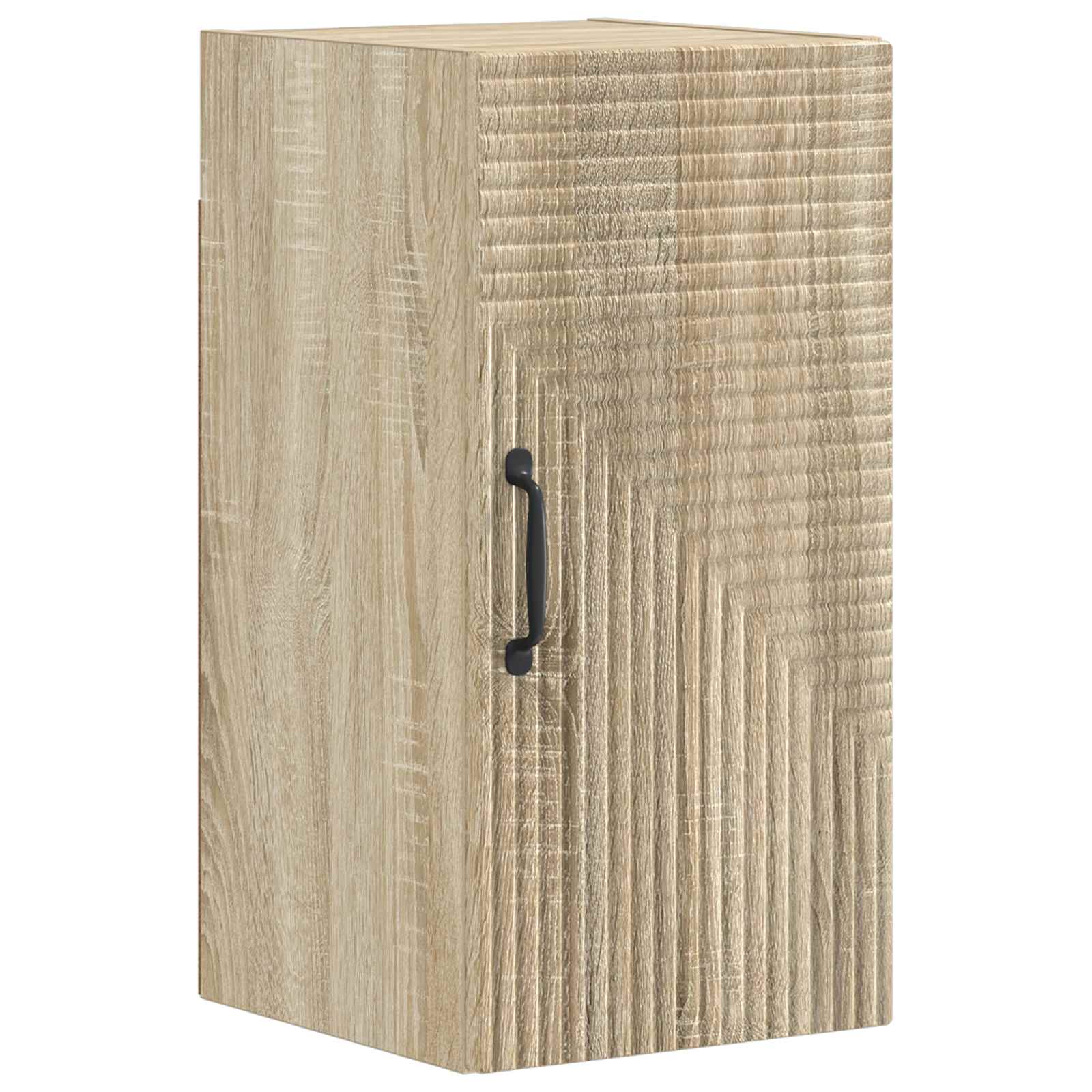 4-delige Badkamerkast Set HAARLEM Sonoma Eiken Bewerkt hout is nu te koop bij PeponiXL, paradijselijk wonen!
