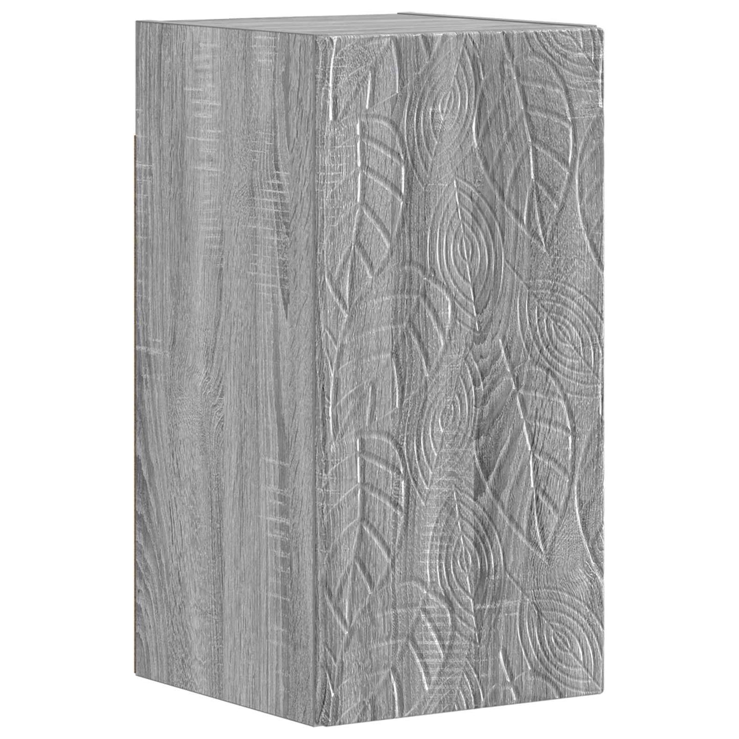 4-delige Badkamerkast Set DELFT Grijs Sonoma Bewerkt hout is nu te koop bij PeponiXL, paradijselijk wonen!