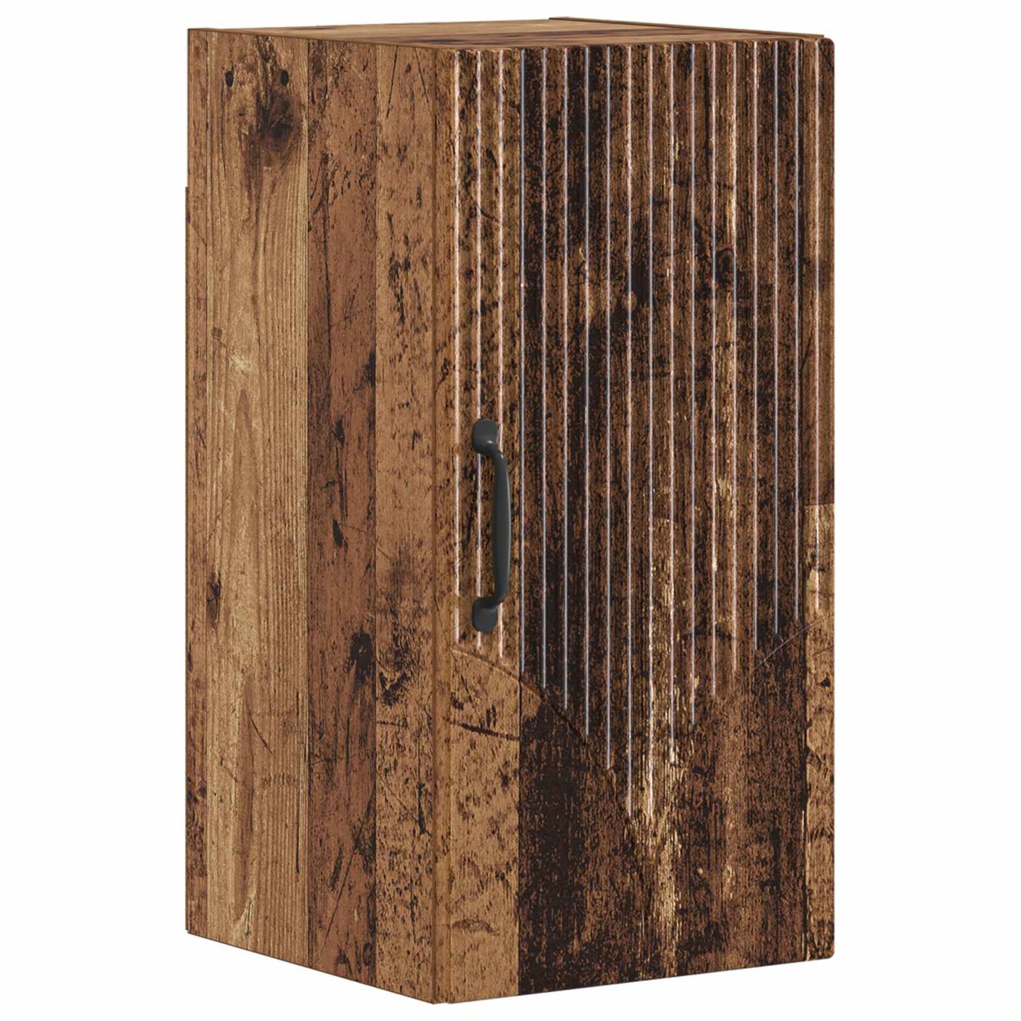 4-delige Badkamerkast Set HOORN Oud hout Bewerkt hout is nu te koop bij PeponiXL, paradijselijk wonen!