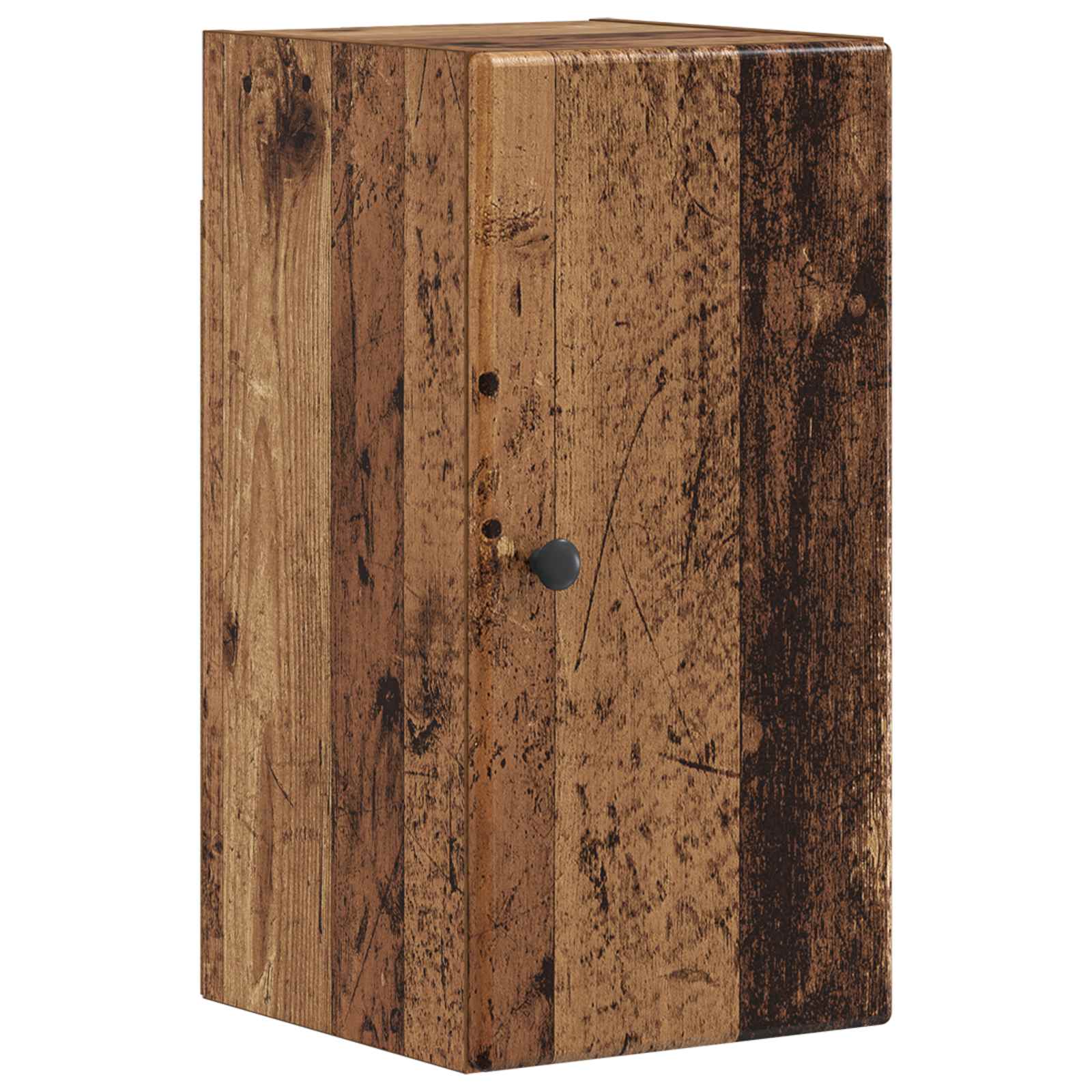 4-delige Badkamerkast Set BREDA Oud hout Bewerkt hout is nu te koop bij PeponiXL, paradijselijk wonen!