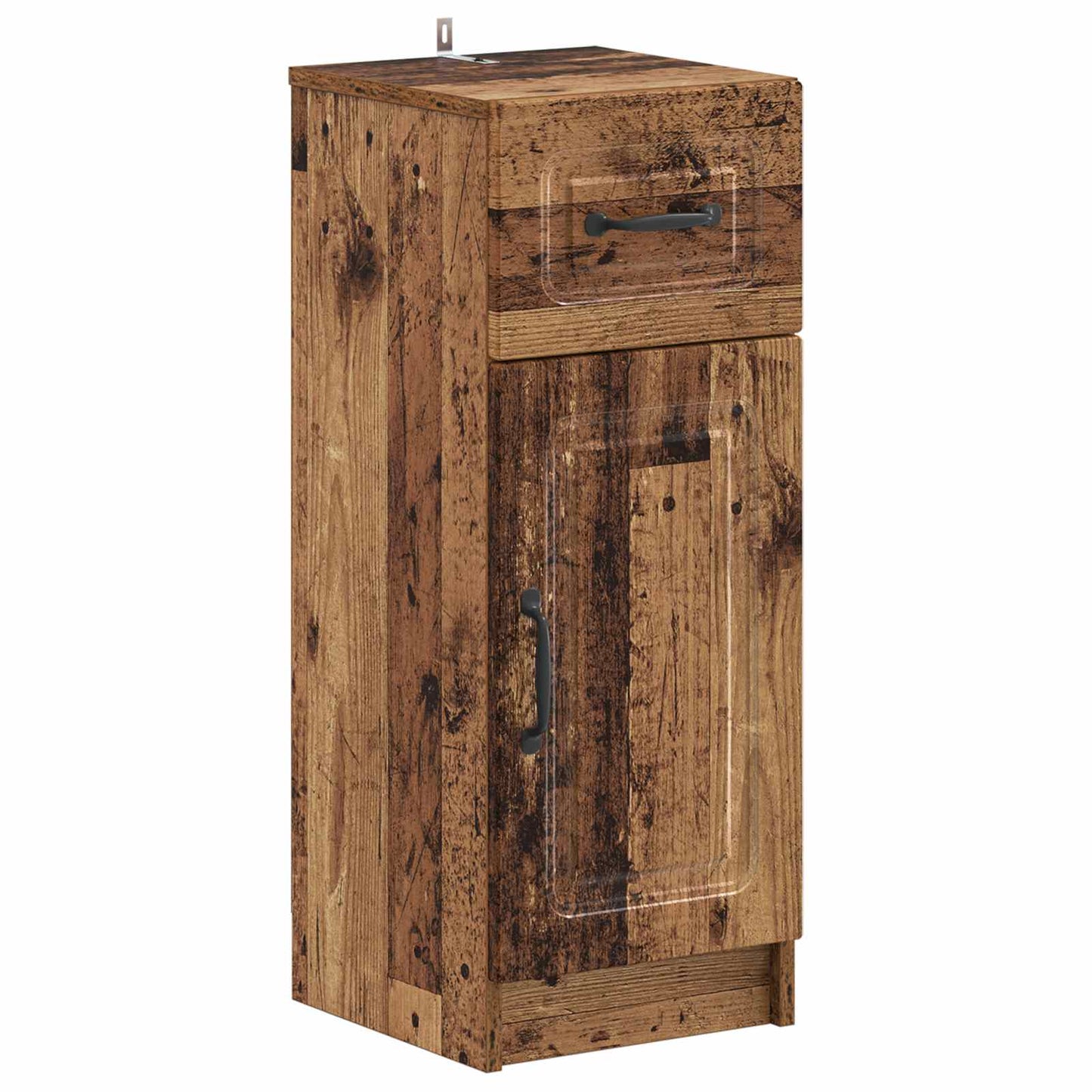 4-delige Badkamerkast Set UTRECHT Oud hout Bewerkt hout is nu te koop bij PeponiXL, paradijselijk wonen!