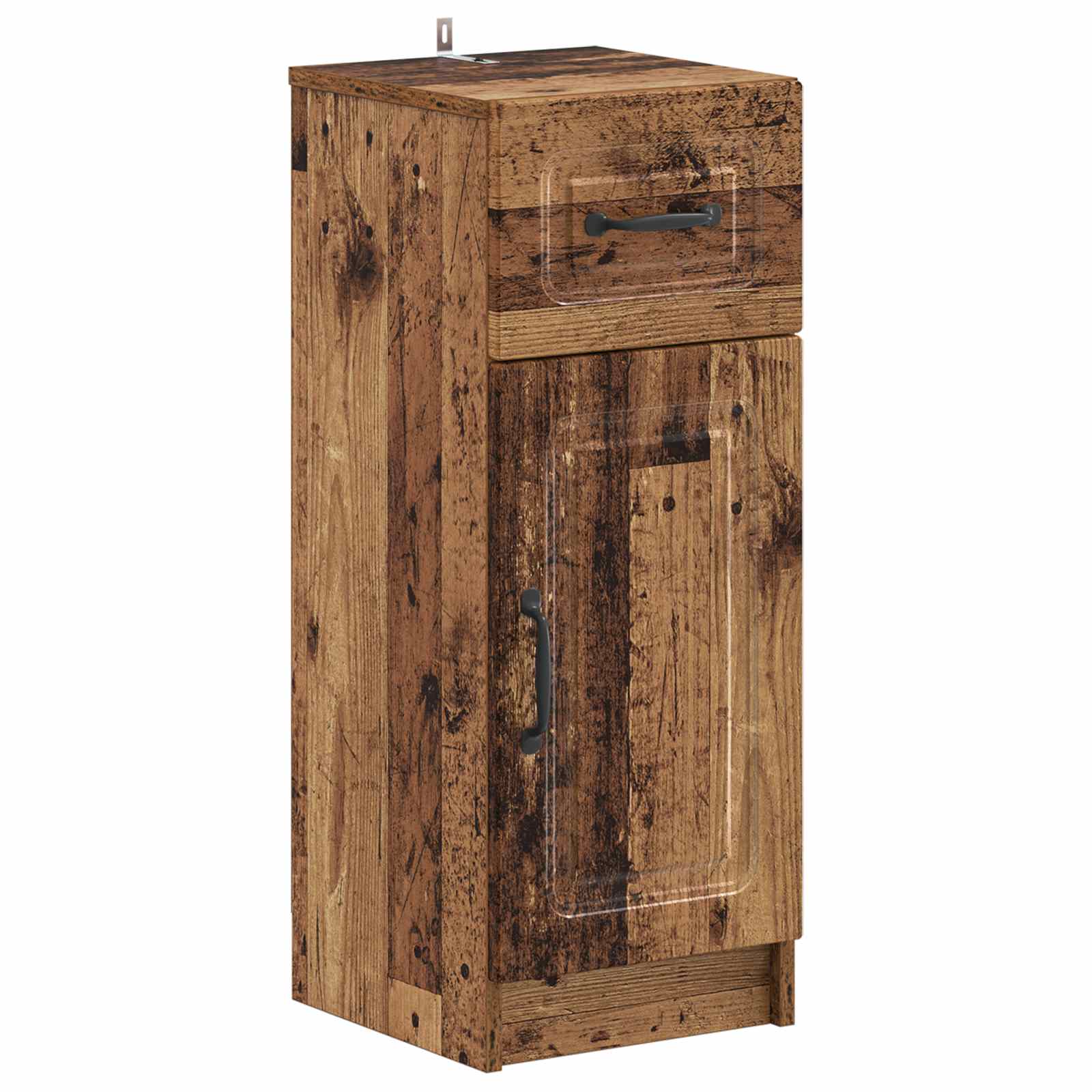 4-delige Badkamerkast Set UTRECHT Oud hout Bewerkt hout is nu te koop bij PeponiXL, paradijselijk wonen!