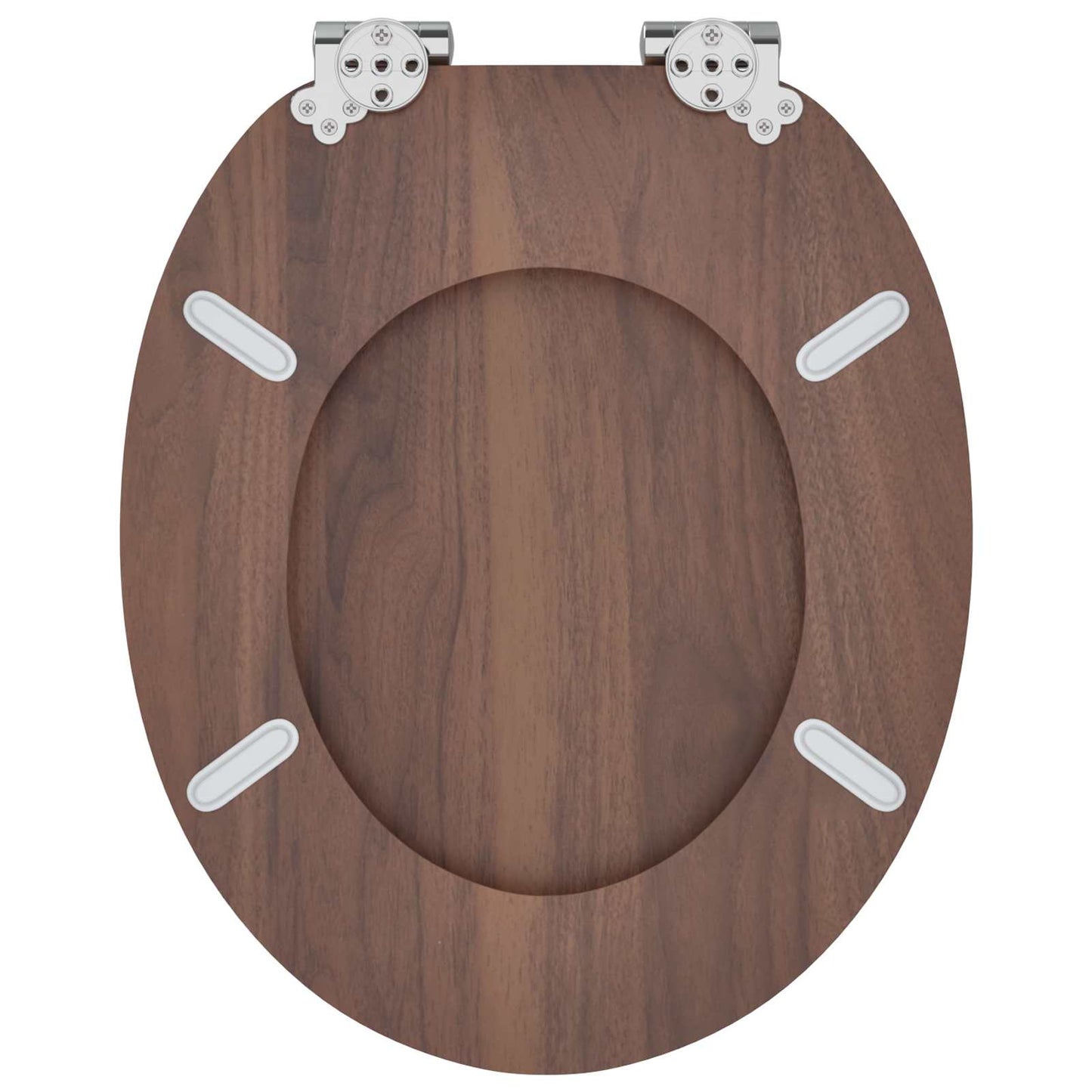 Toiletbril Bruin 44 x 38 cm MDF-plaat is nu te koop bij PeponiXL, paradijselijk wonen!