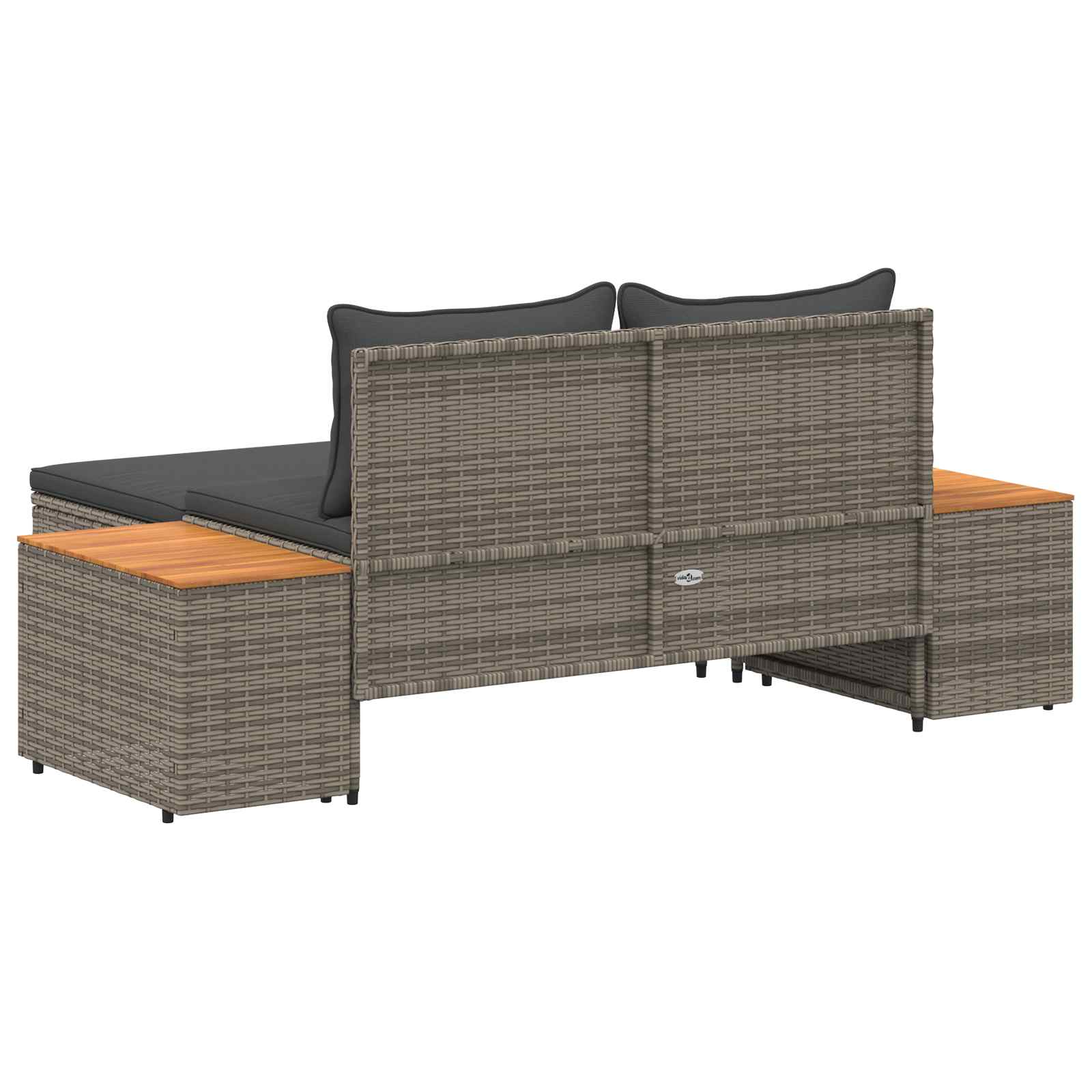 Buiten bankenset 4-Aantal zitplaatsen 4 pcs 55 x 30 x 39 cm is nu te koop bij PeponiXL, paradijselijk wonen!
