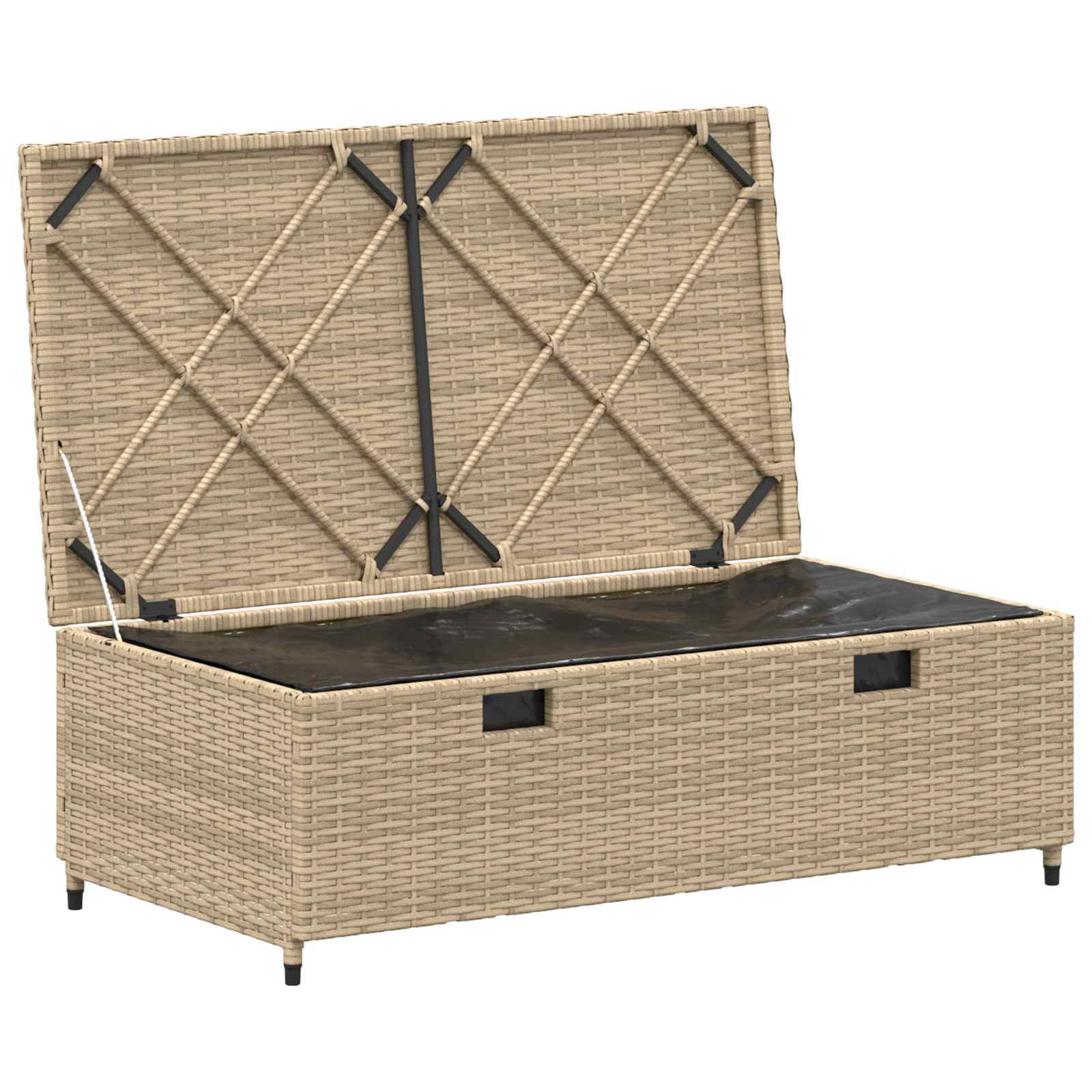 Buiten bankenset 4-Aantal zitplaatsen 4 pcs 55 x 30 x 39 cm is nu te koop bij PeponiXL, paradijselijk wonen!