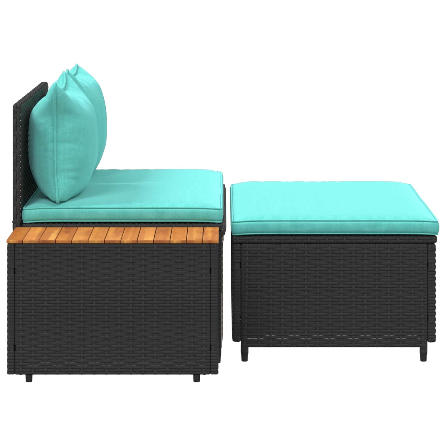Buiten bankenset 4-Aantal zitplaatsen 4 pcs 55 x 30 x 39 cm is nu te koop bij PeponiXL, paradijselijk wonen!