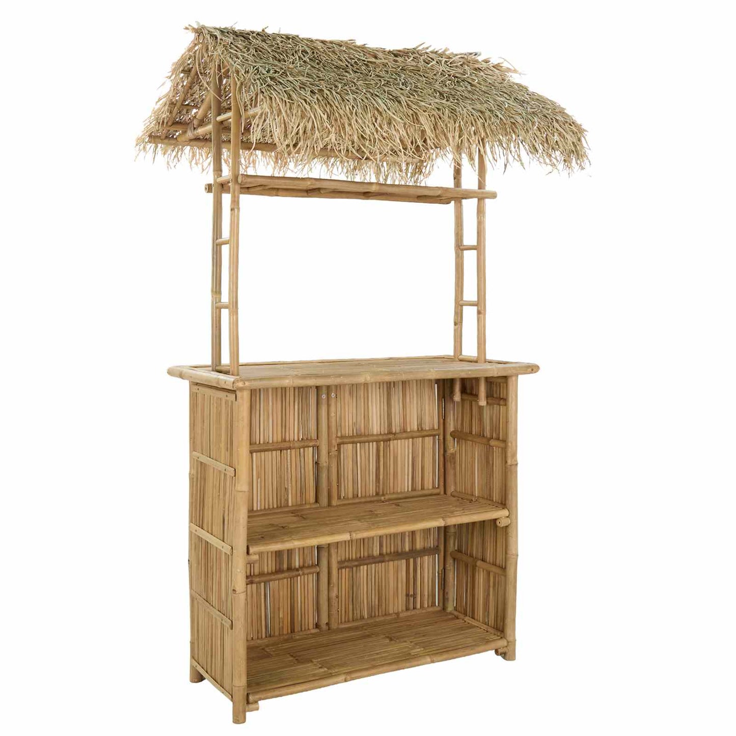 Buiten Bartafel Naturel 115 x 95 x 215 cm Bamboe is nu te koop bij PeponiXL, paradijselijk wonen!