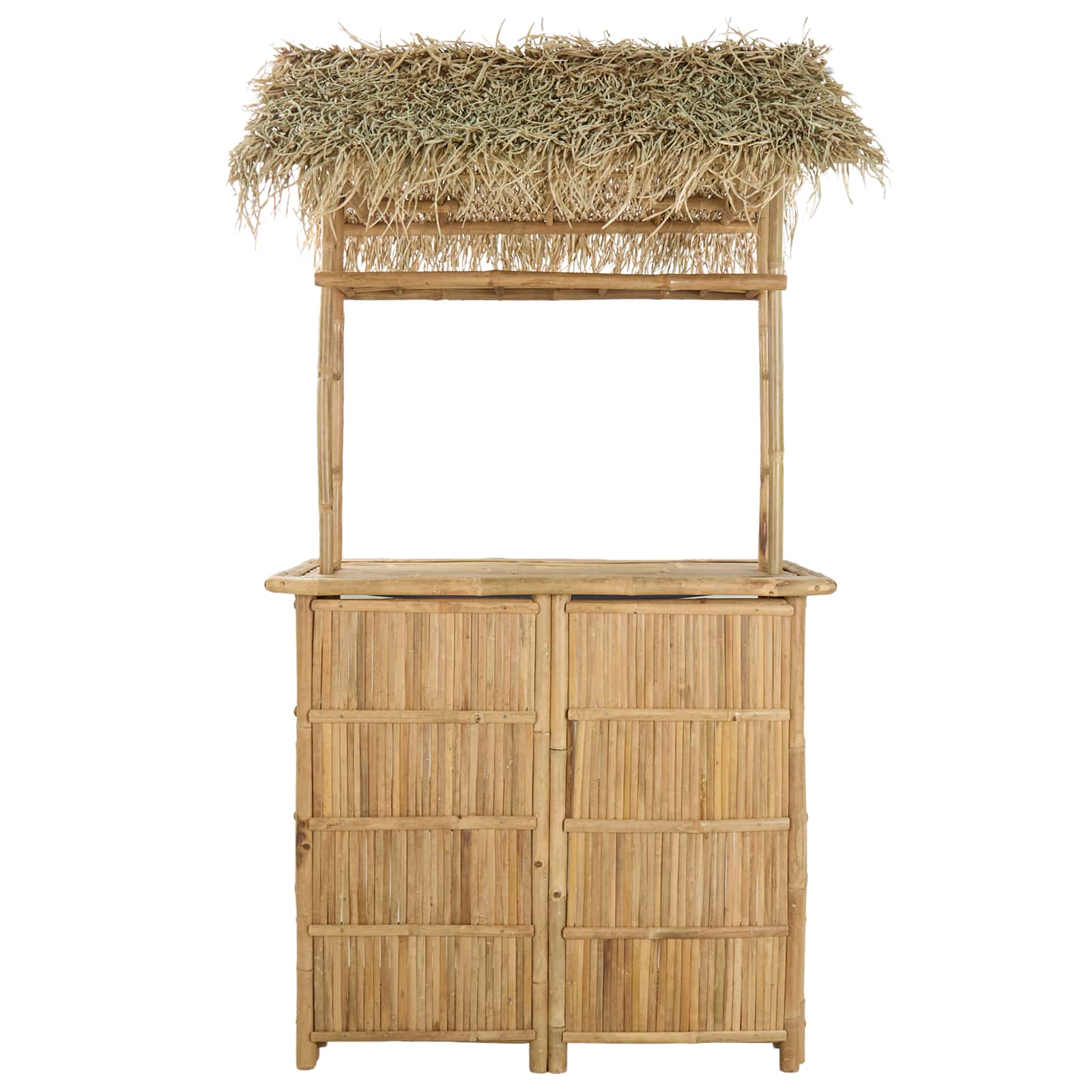 Buiten Bartafel Naturel 115 x 95 x 215 cm Bamboe is nu te koop bij PeponiXL, paradijselijk wonen!