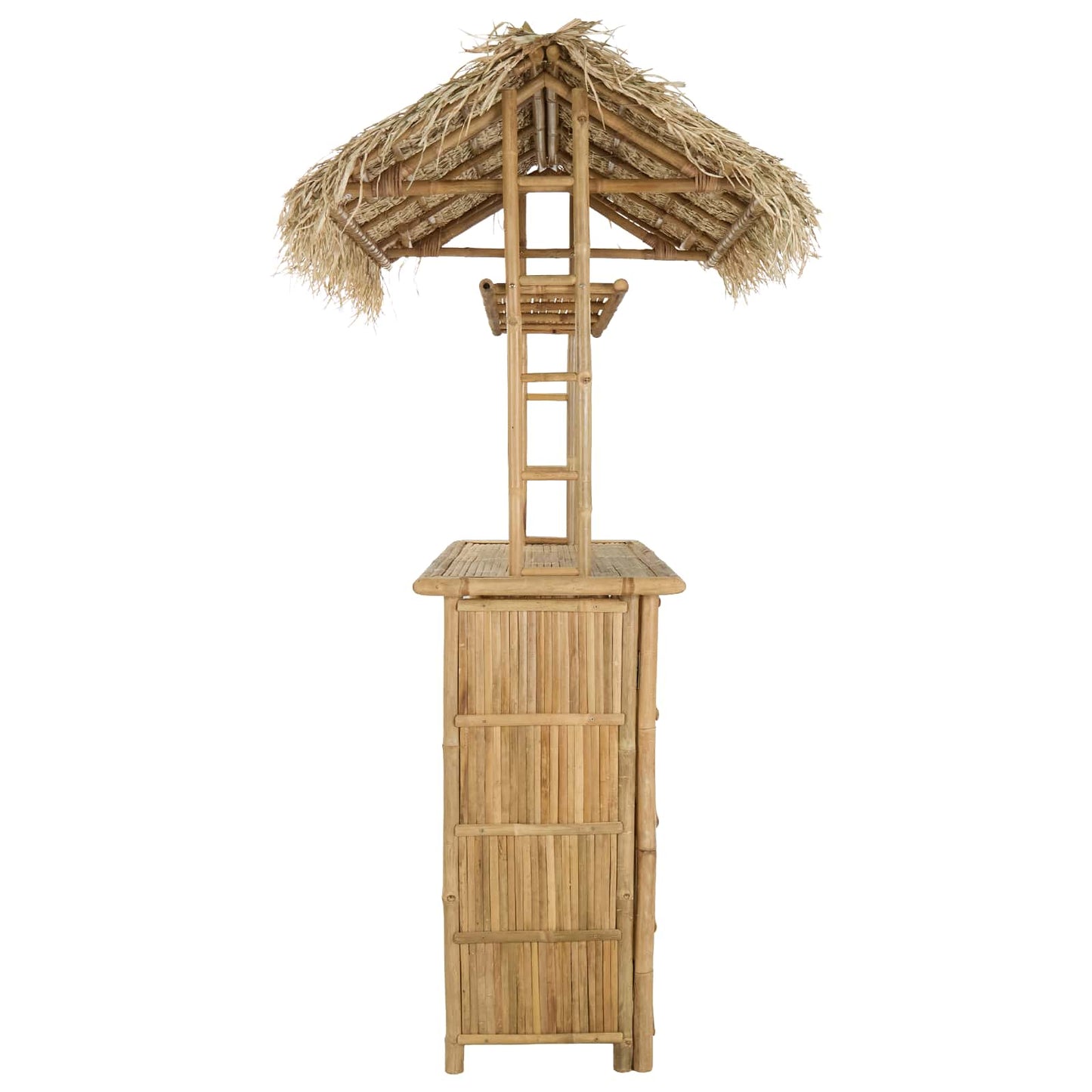 Buiten Bartafel Naturel 115 x 95 x 215 cm Bamboe is nu te koop bij PeponiXL, paradijselijk wonen!