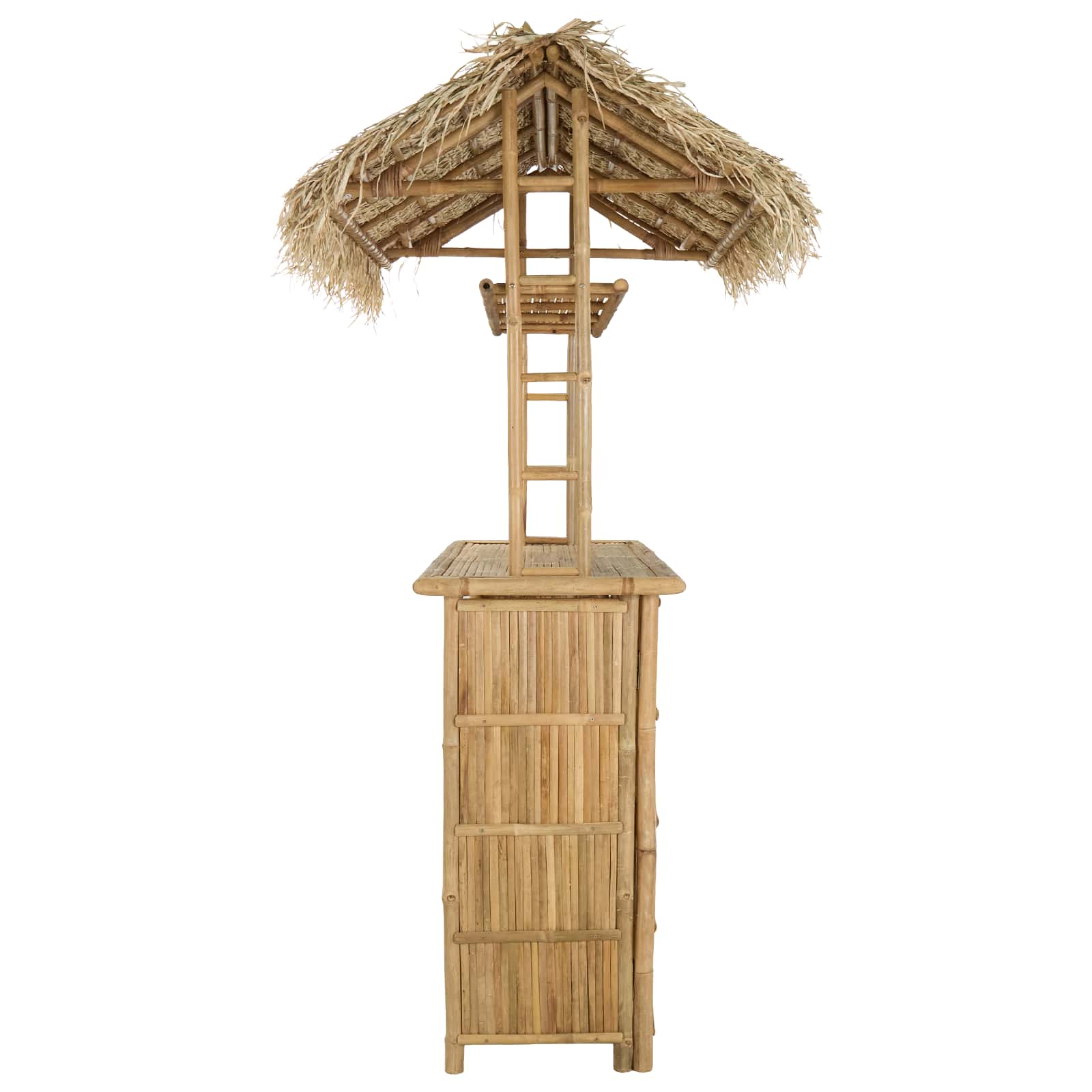 Buiten Bartafel Naturel 115 x 95 x 215 cm Bamboe is nu te koop bij PeponiXL, paradijselijk wonen!