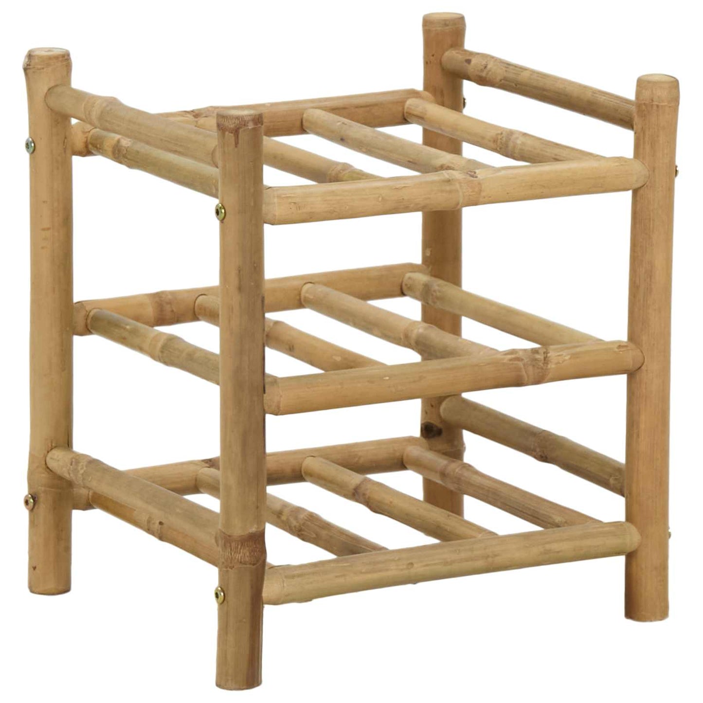 Wijnrek Naturel 32,5 x 29,5 x 36 cm Bamboe is nu te koop bij PeponiXL, paradijselijk wonen!