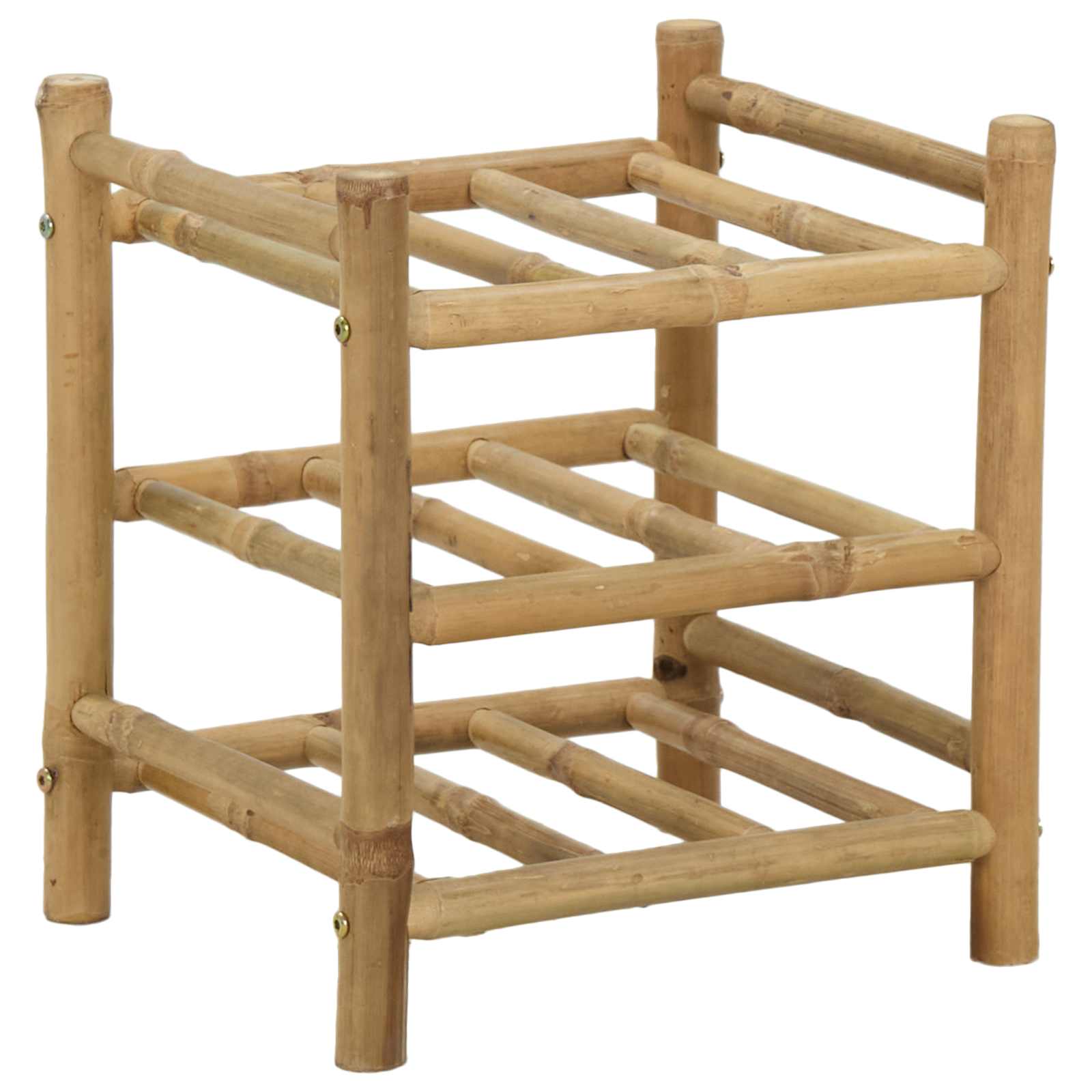 Wijnrek Naturel 32,5 x 29,5 x 36 cm Bamboe is nu te koop bij PeponiXL, paradijselijk wonen!