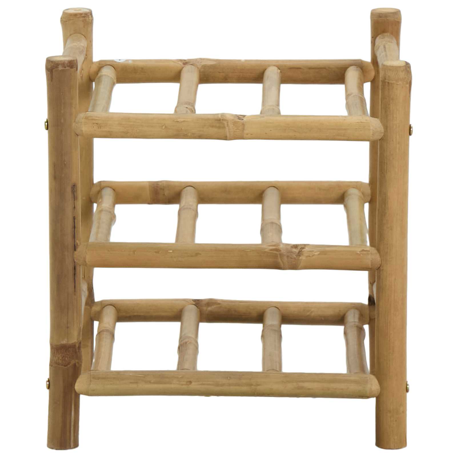 Wijnrek Naturel 32,5 x 29,5 x 36 cm Bamboe is nu te koop bij PeponiXL, paradijselijk wonen!