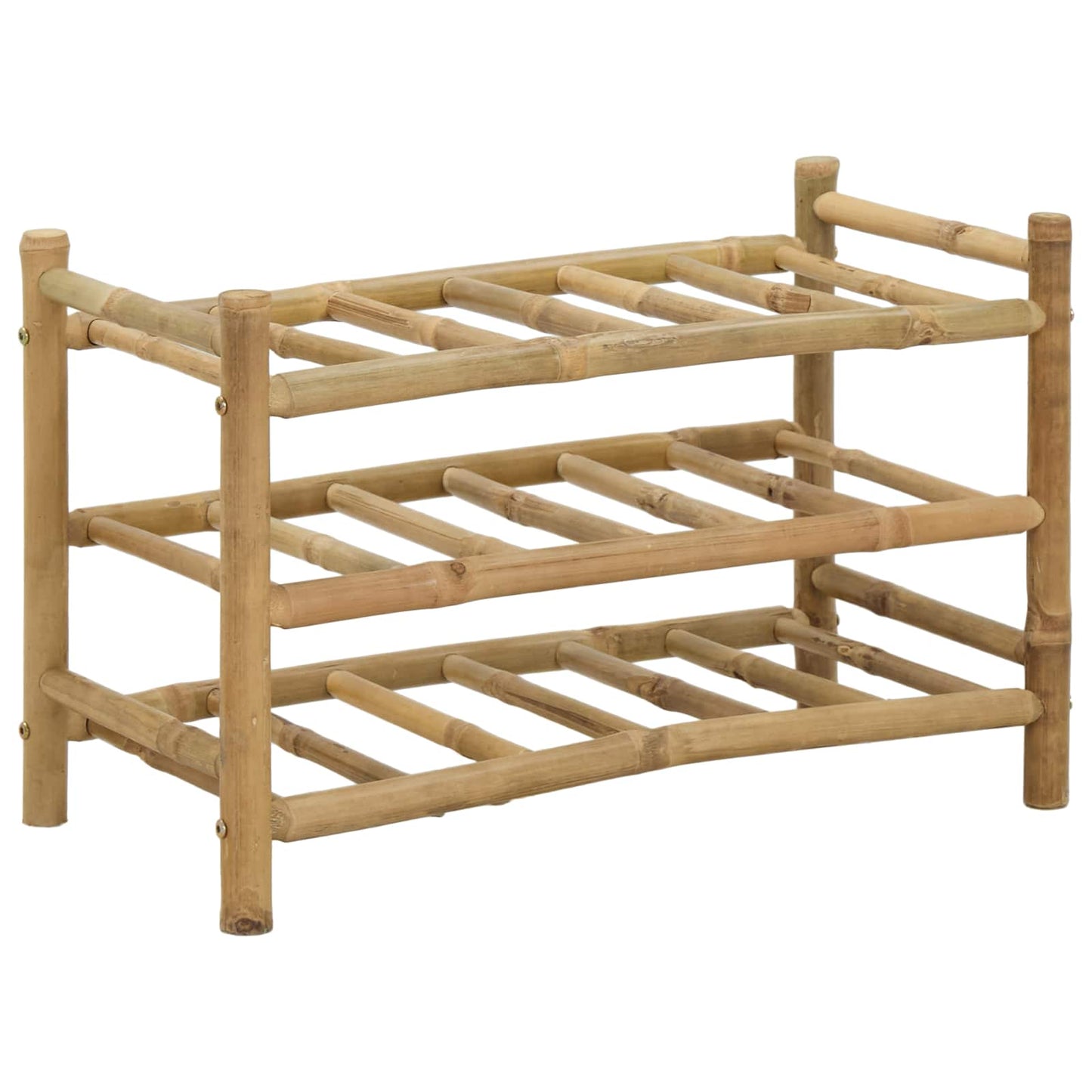 Wijnrek Naturel 57 x 29,5 x 36 cm Bamboe is nu te koop bij PeponiXL, paradijselijk wonen!