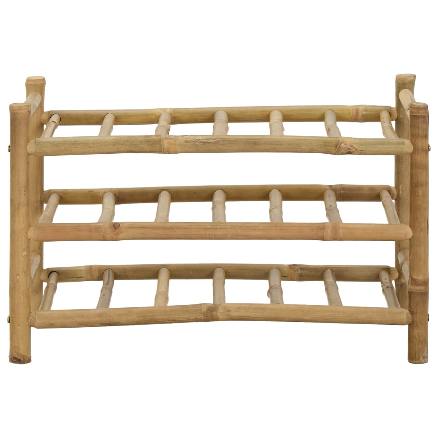Wijnrek Naturel 57 x 29,5 x 36 cm Bamboe is nu te koop bij PeponiXL, paradijselijk wonen!