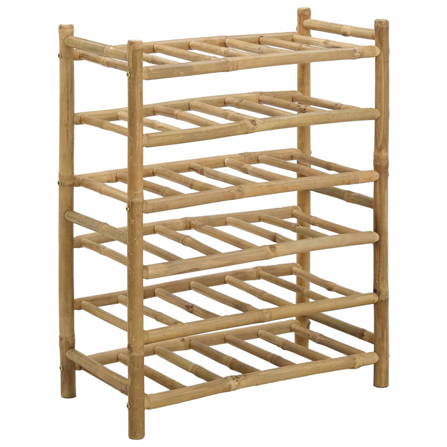 Wijnrek Naturel 57 x 29,5 x 72 cm Bamboe is nu te koop bij PeponiXL, paradijselijk wonen!