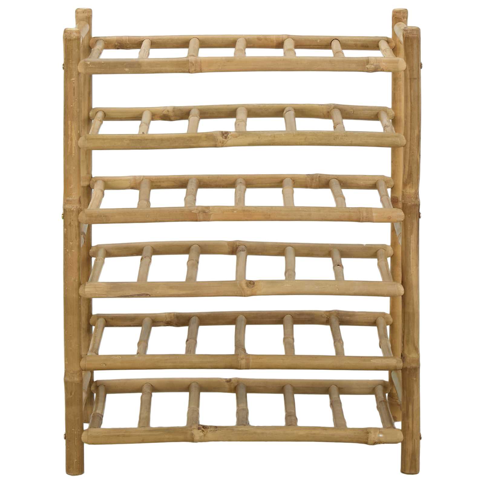 Wijnrek Naturel 57 x 29,5 x 72 cm Bamboe is nu te koop bij PeponiXL, paradijselijk wonen!