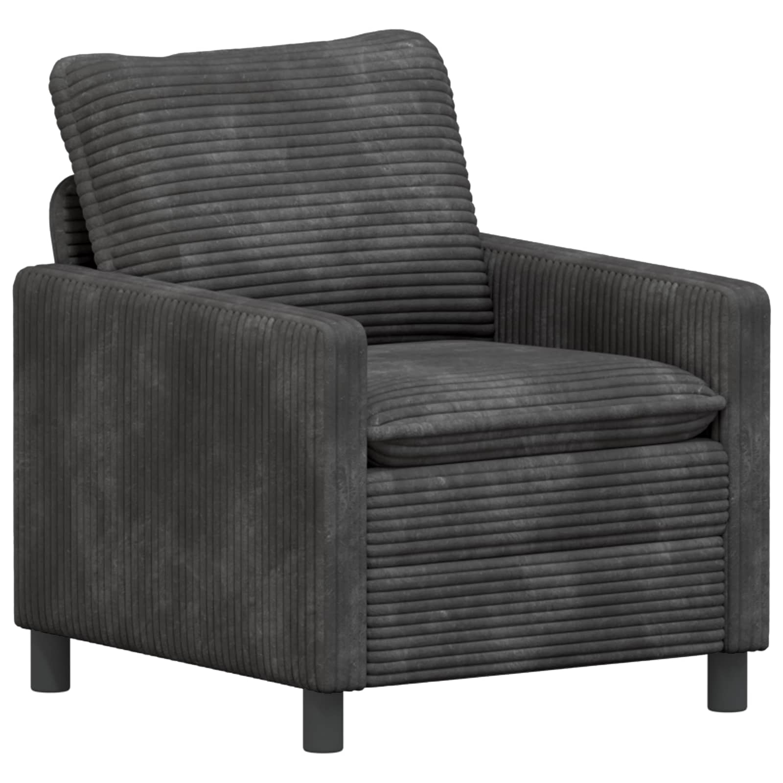 Bank Donkergrijs 76 x 81 x 87,5 cm Polyester is nu te koop bij PeponiXL, paradijselijk wonen!
