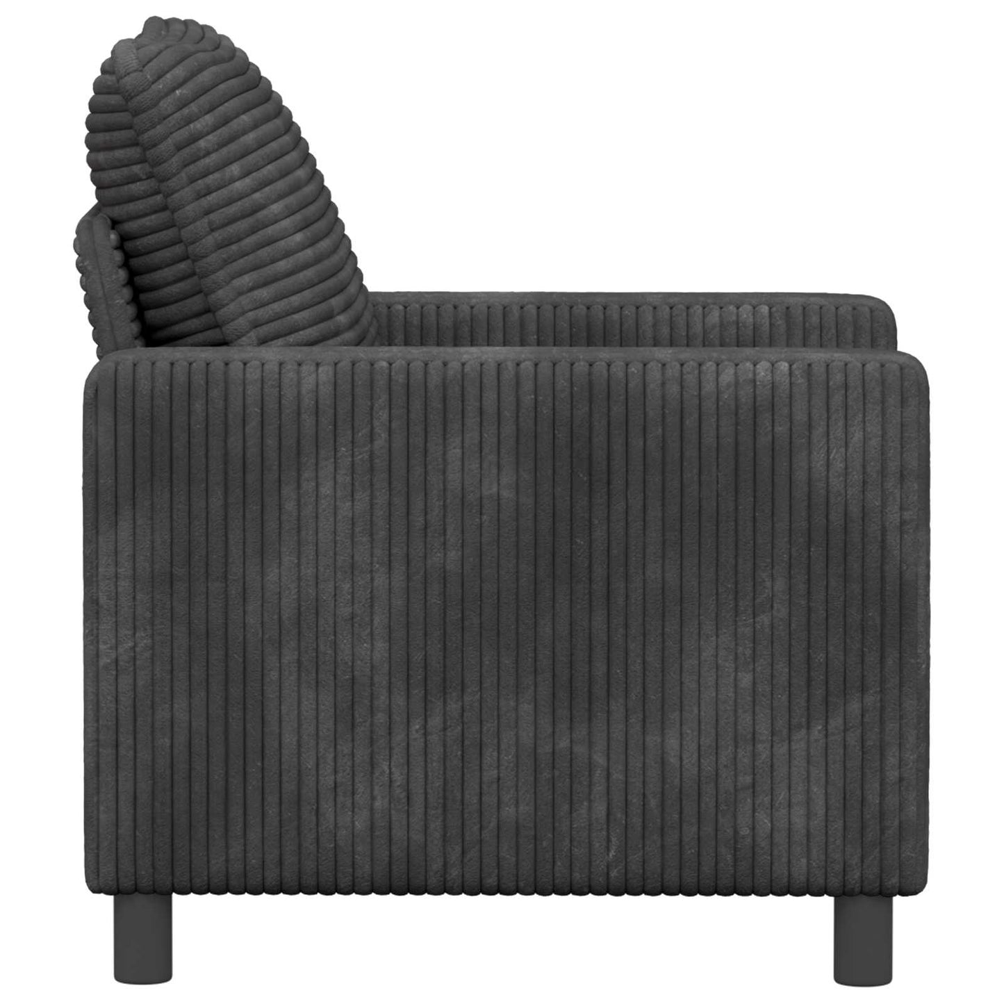 Bank Donkergrijs 76 x 81 x 87,5 cm Polyester is nu te koop bij PeponiXL, paradijselijk wonen!
