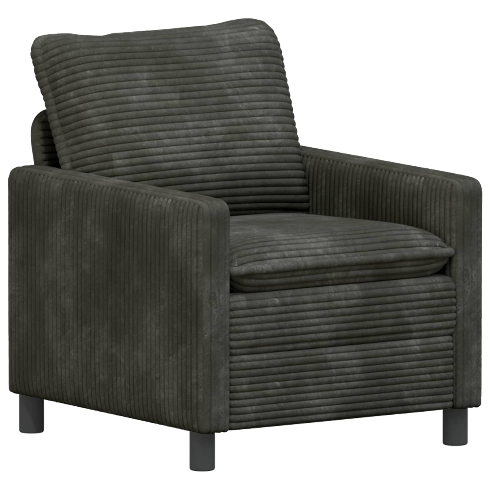 Bank Antracietkleurig 76 x 81 x 87,5 cm Polyester is nu te koop bij PeponiXL, paradijselijk wonen!