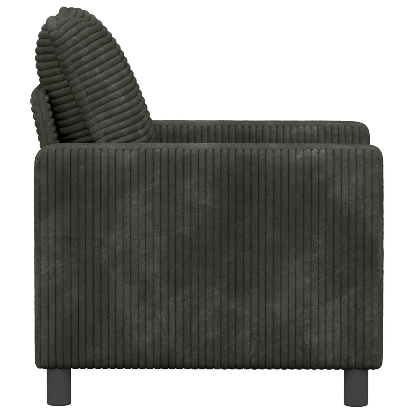 Bank Antracietkleurig 76 x 81 x 87,5 cm Polyester is nu te koop bij PeponiXL, paradijselijk wonen!