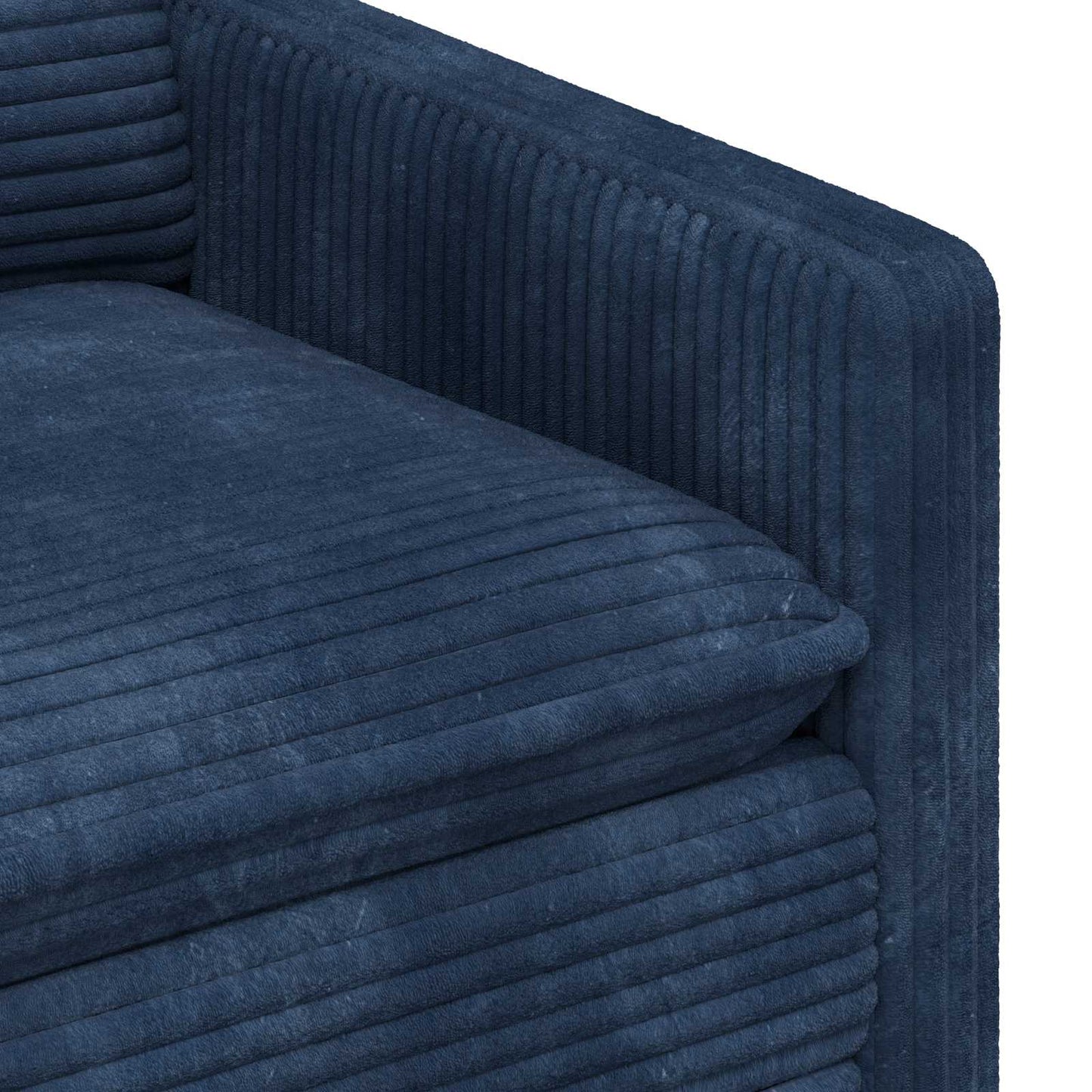 Bank Marineblauw 76 x 81 x 87,5 cm Polyester is nu te koop bij PeponiXL, paradijselijk wonen!