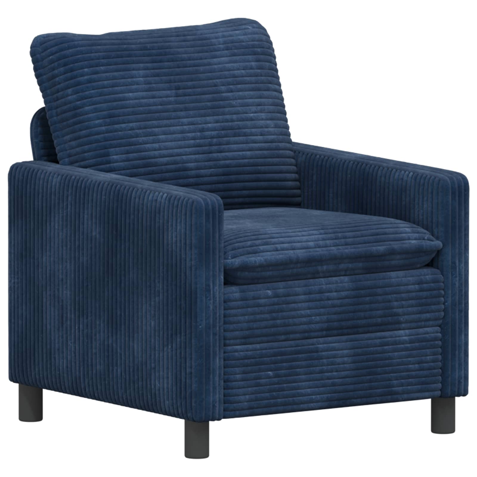 Bank Marineblauw 76 x 81 x 87,5 cm Polyester is nu te koop bij PeponiXL, paradijselijk wonen!