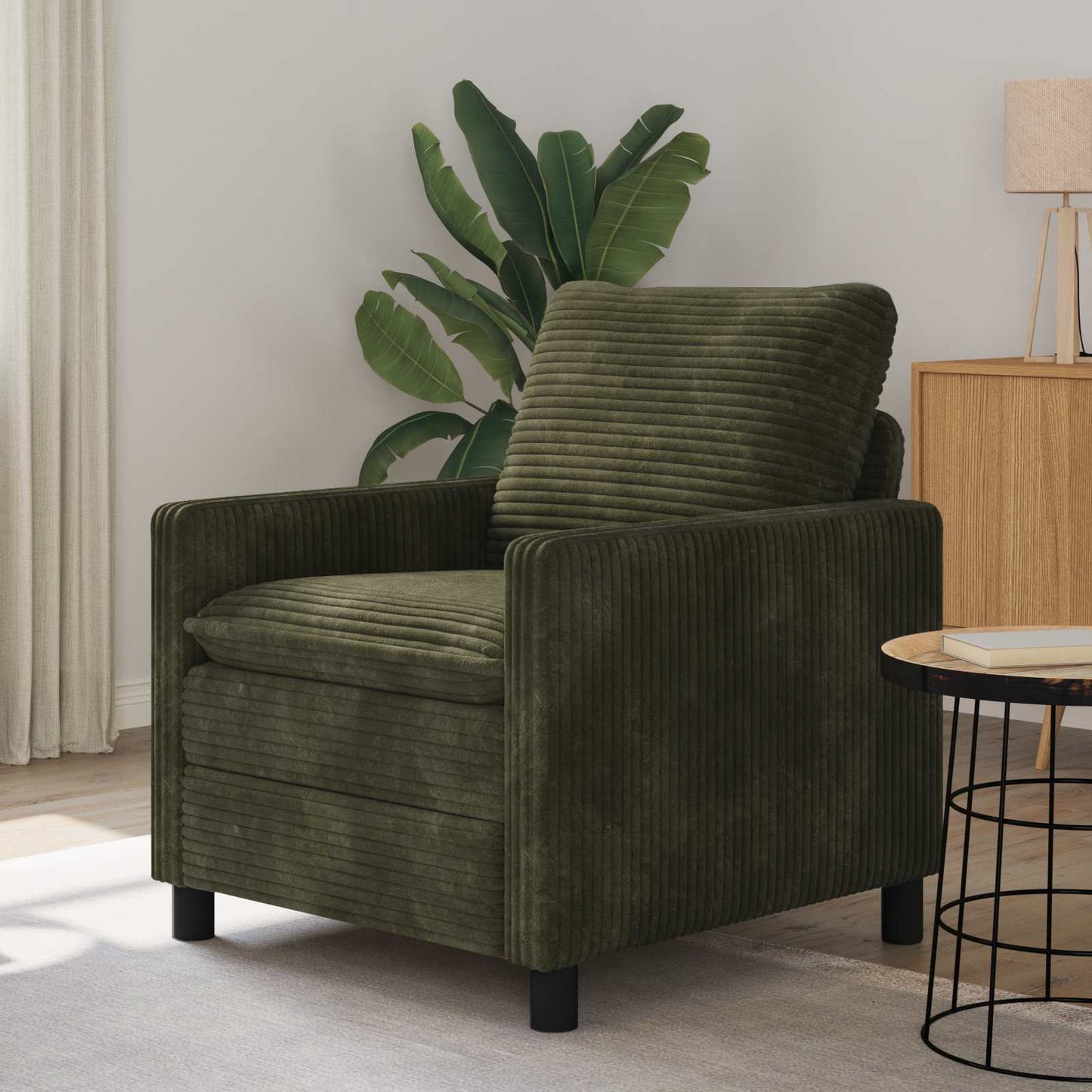 Bank Groen 76 x 81 x 87,5 cm Polyester is nu te koop bij PeponiXL, paradijselijk wonen!